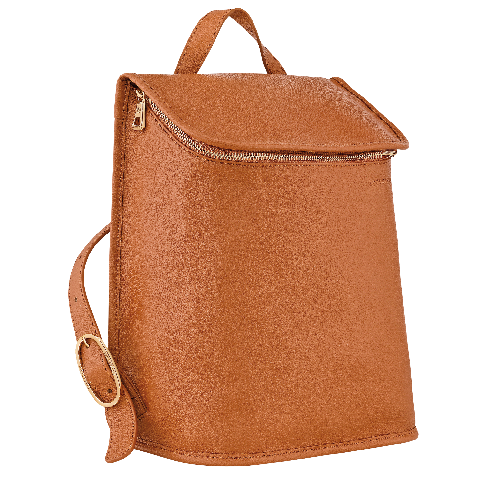 Longchamp Le Foulonné M Backpack Amber