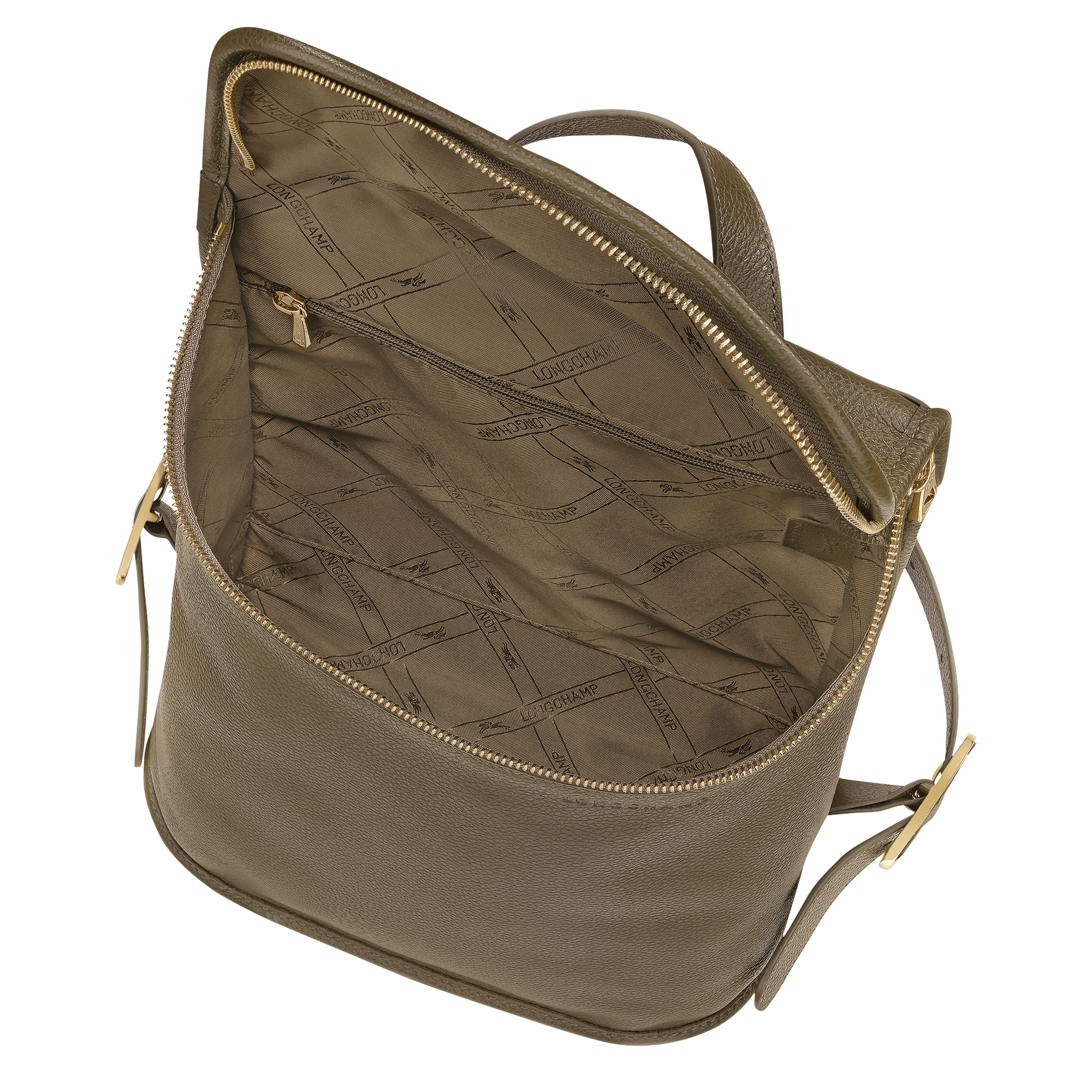 Longchamp Le Foulonné M Backpack Caper