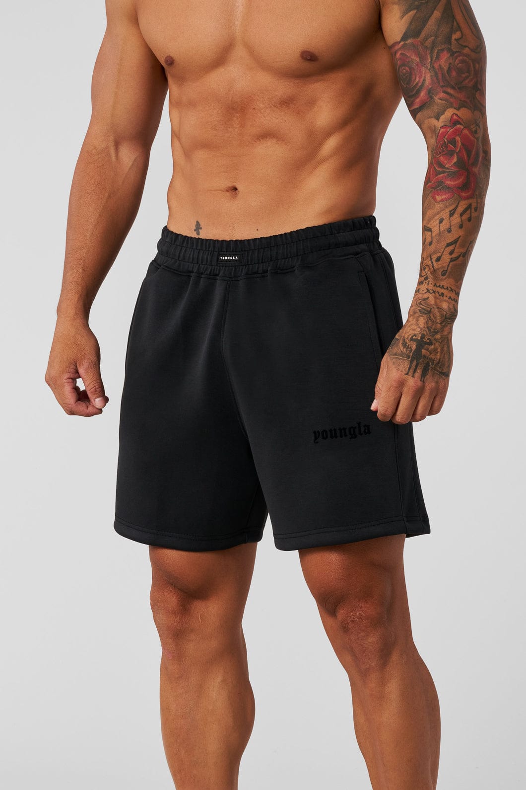 YoungLA 1024 - Soft AF Shorts Charcoal