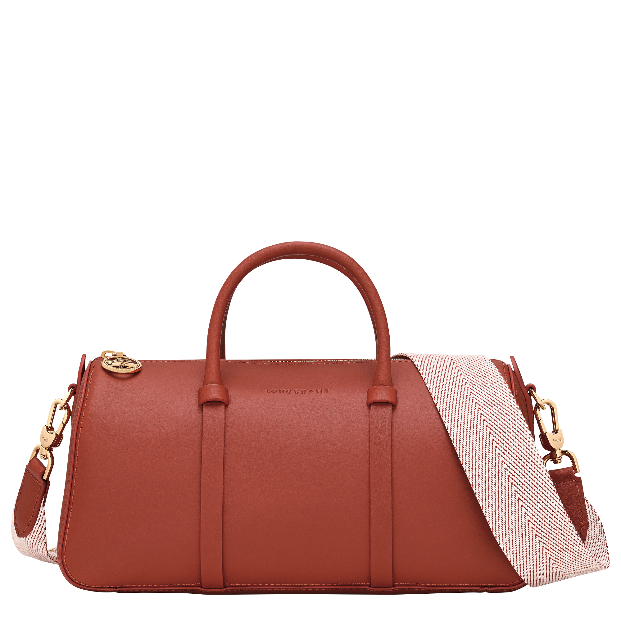 Longchamp Daylong M Handbag Terracotta