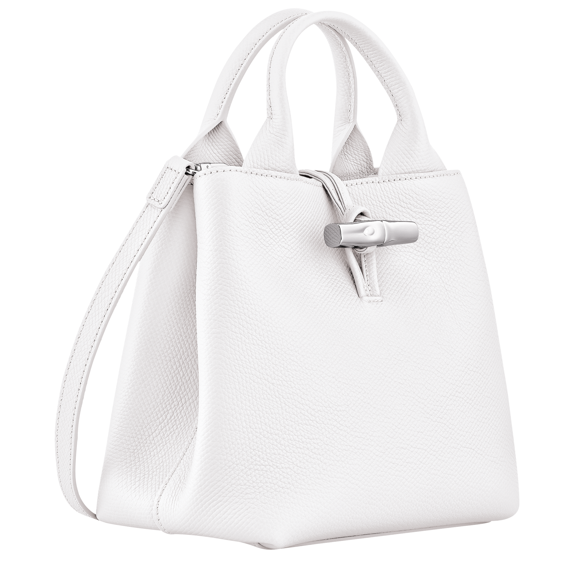 Longchamp Le Roseau S Handbag White
