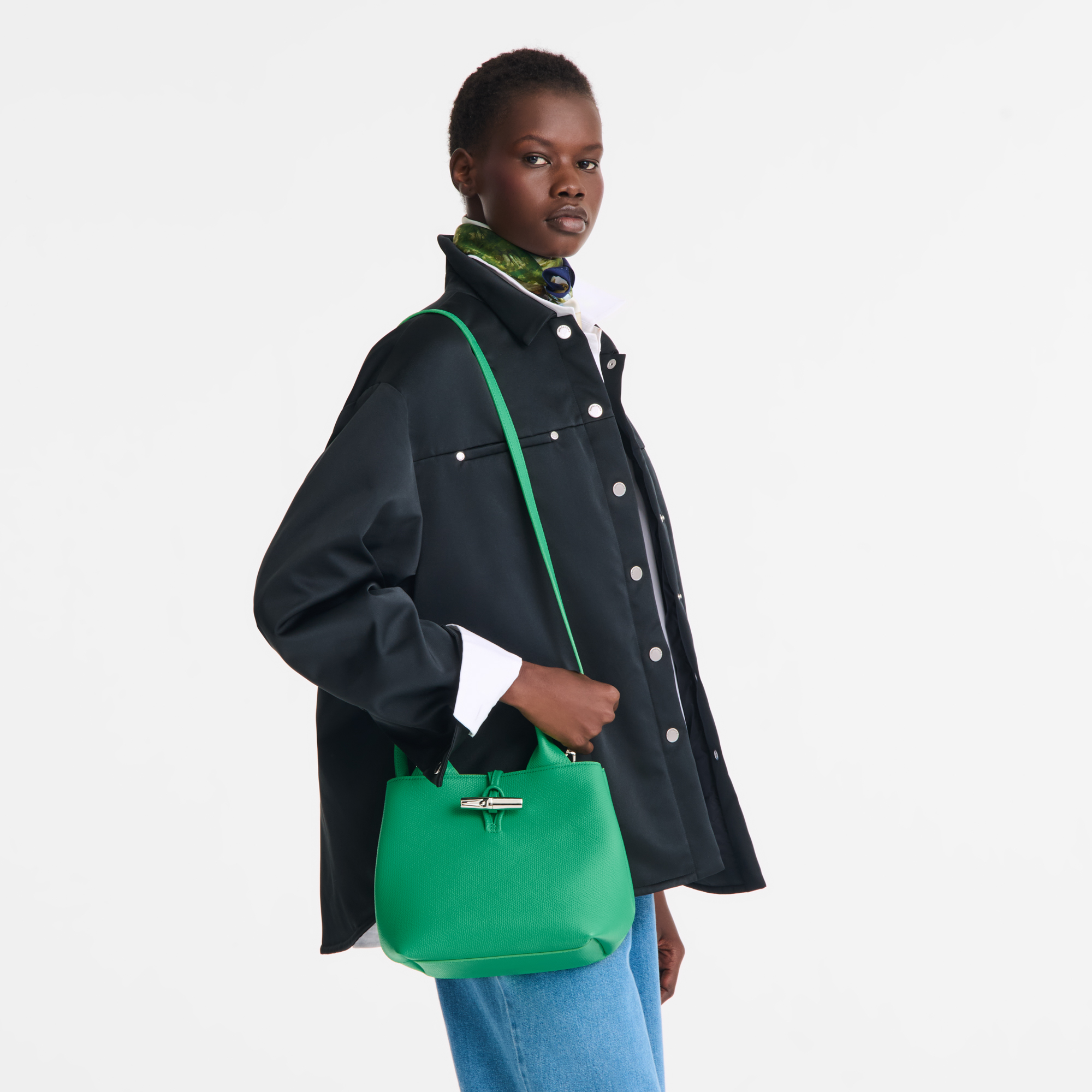 Longchamp Le Roseau S Handbag Spring Green
