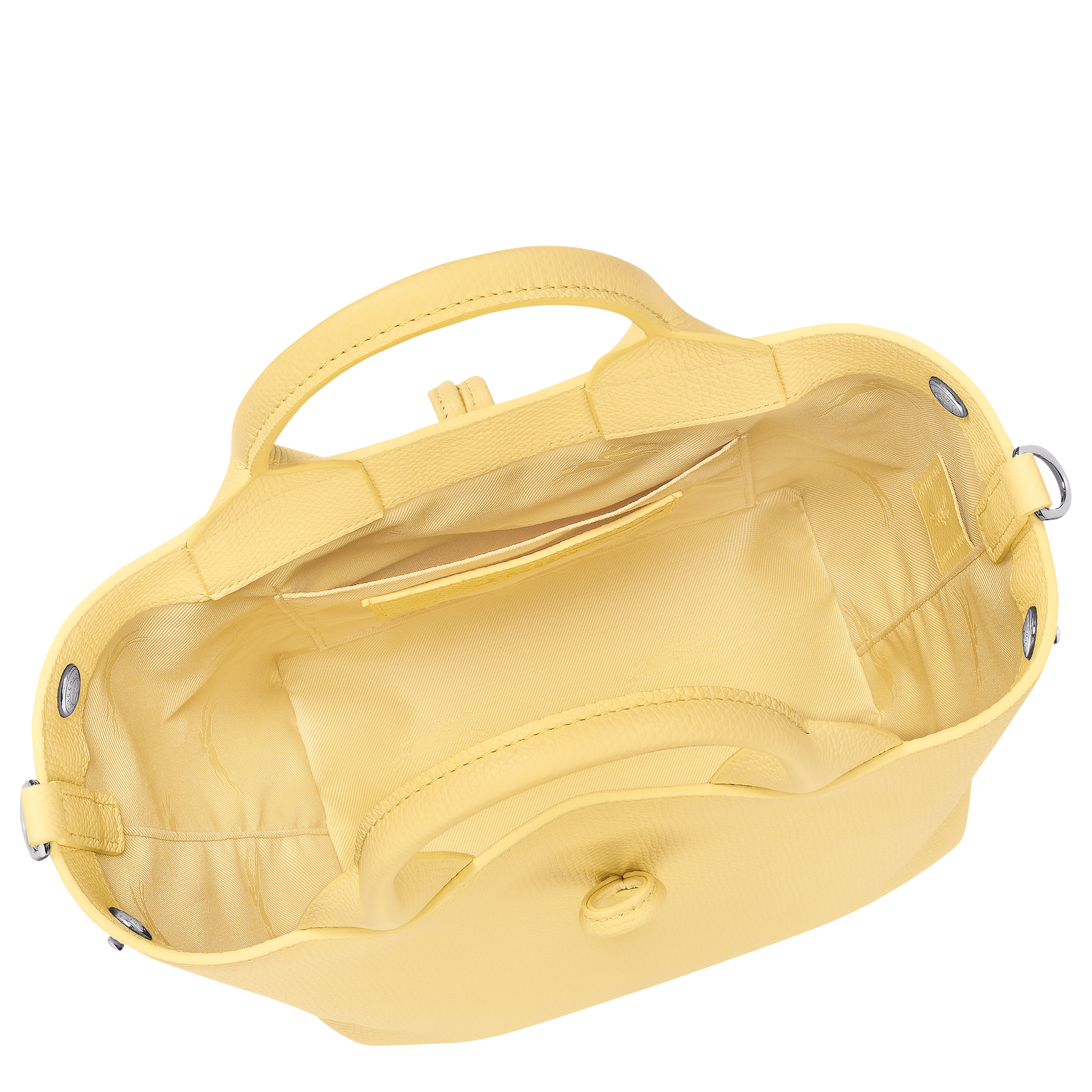 Longchamp Le Roseau S Handbag Yellow Chick