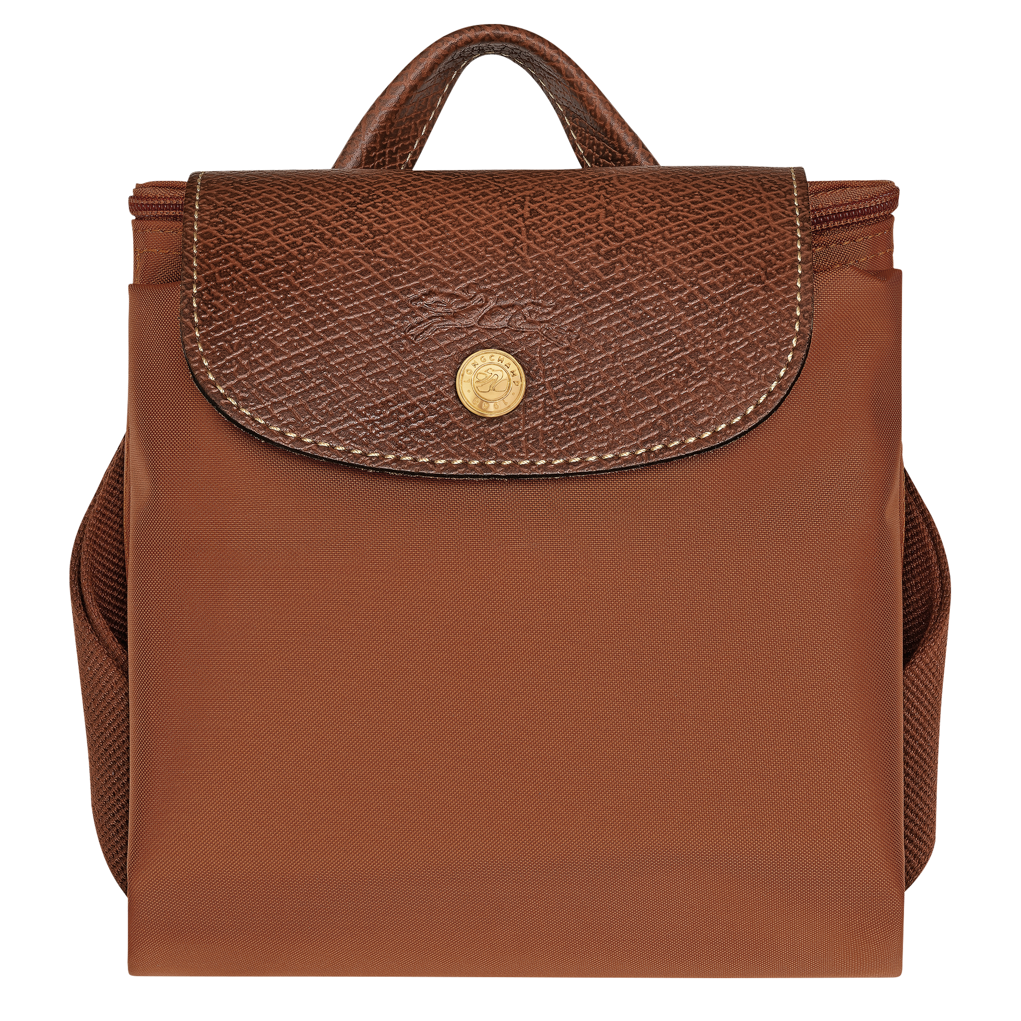 Longchamp Le Pliage Original M Backpack Cognac