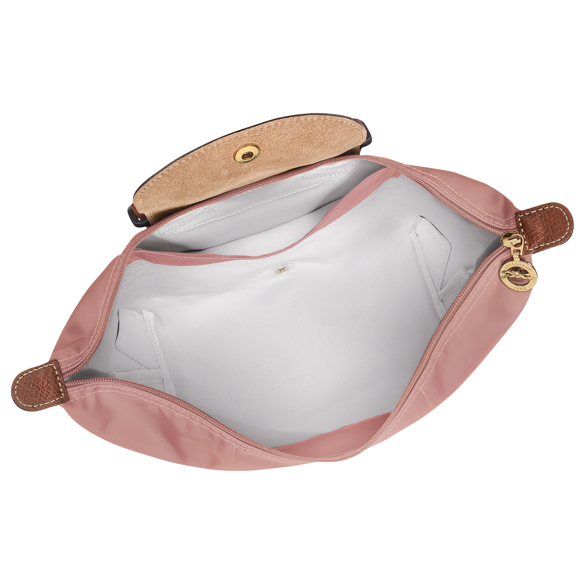 Longchamp Le Pliage Original M Backpack Pink Tea