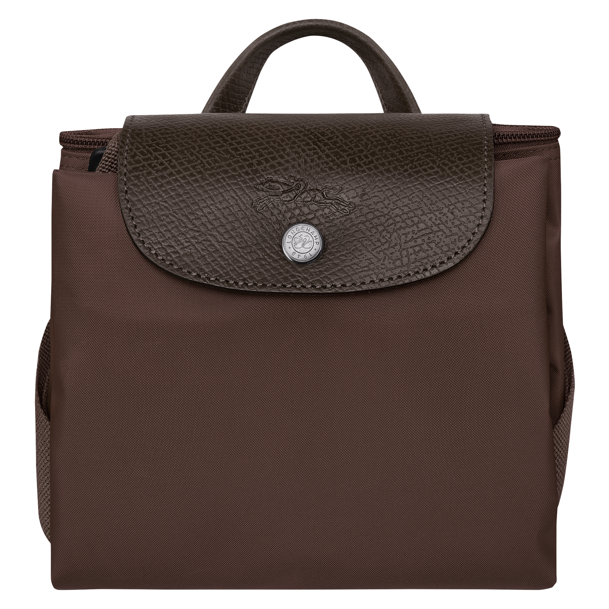 Longchamp Le Pliage Green M Backpack Mocha