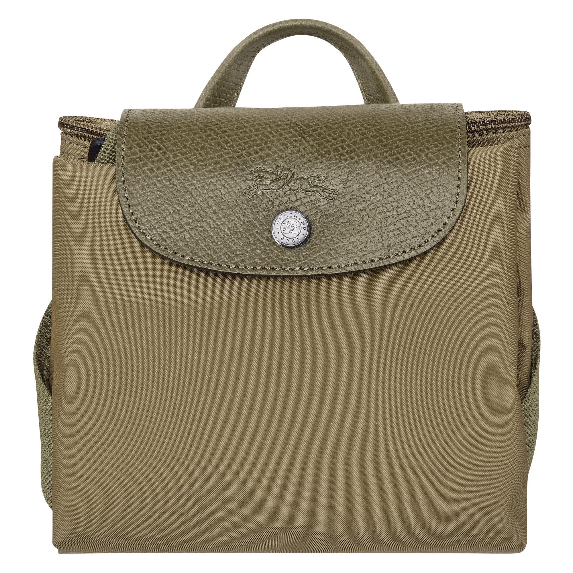 Longchamp Le Pliage Green M Backpack Artichoke
