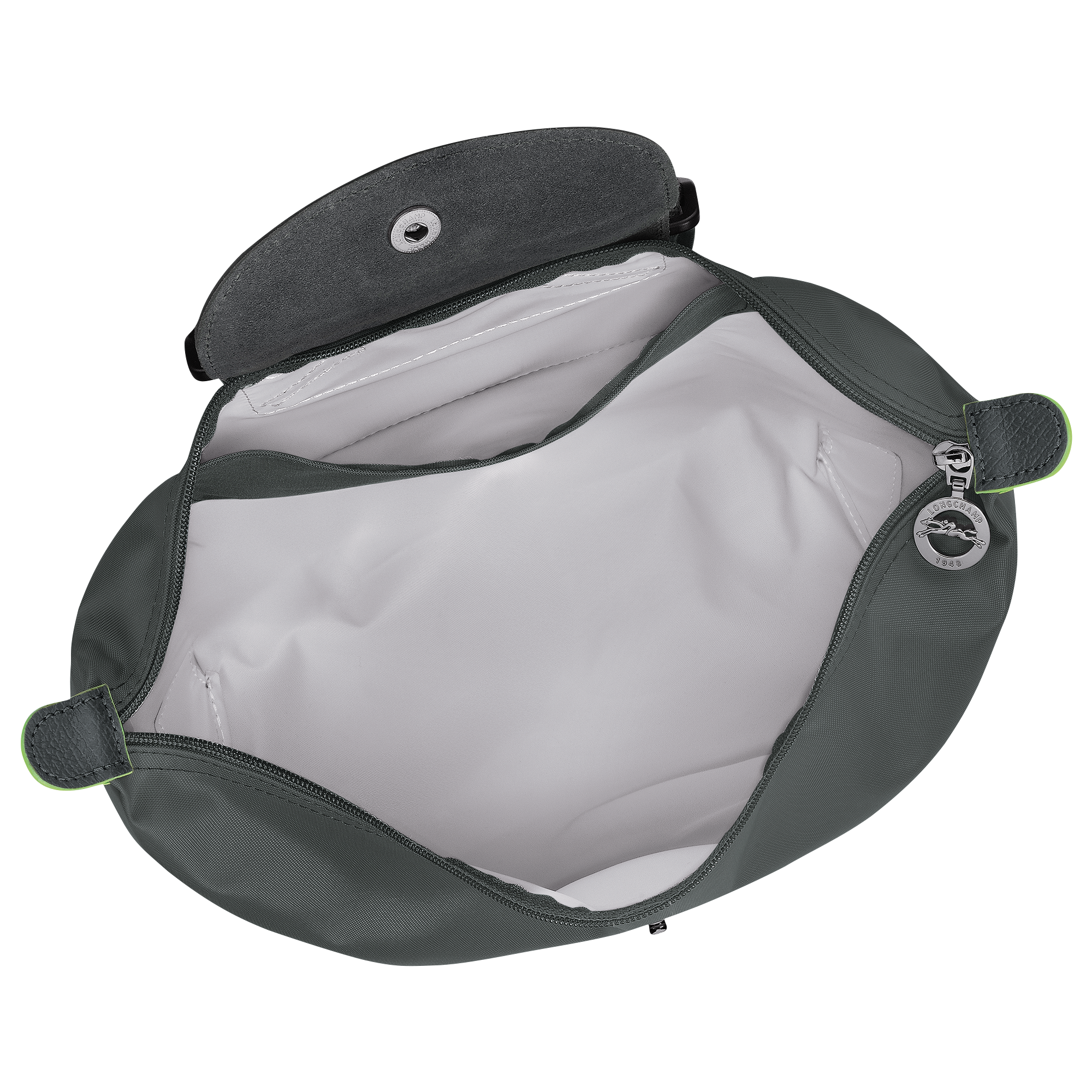 Longchamp Le Pliage Green M Backpack Graphite