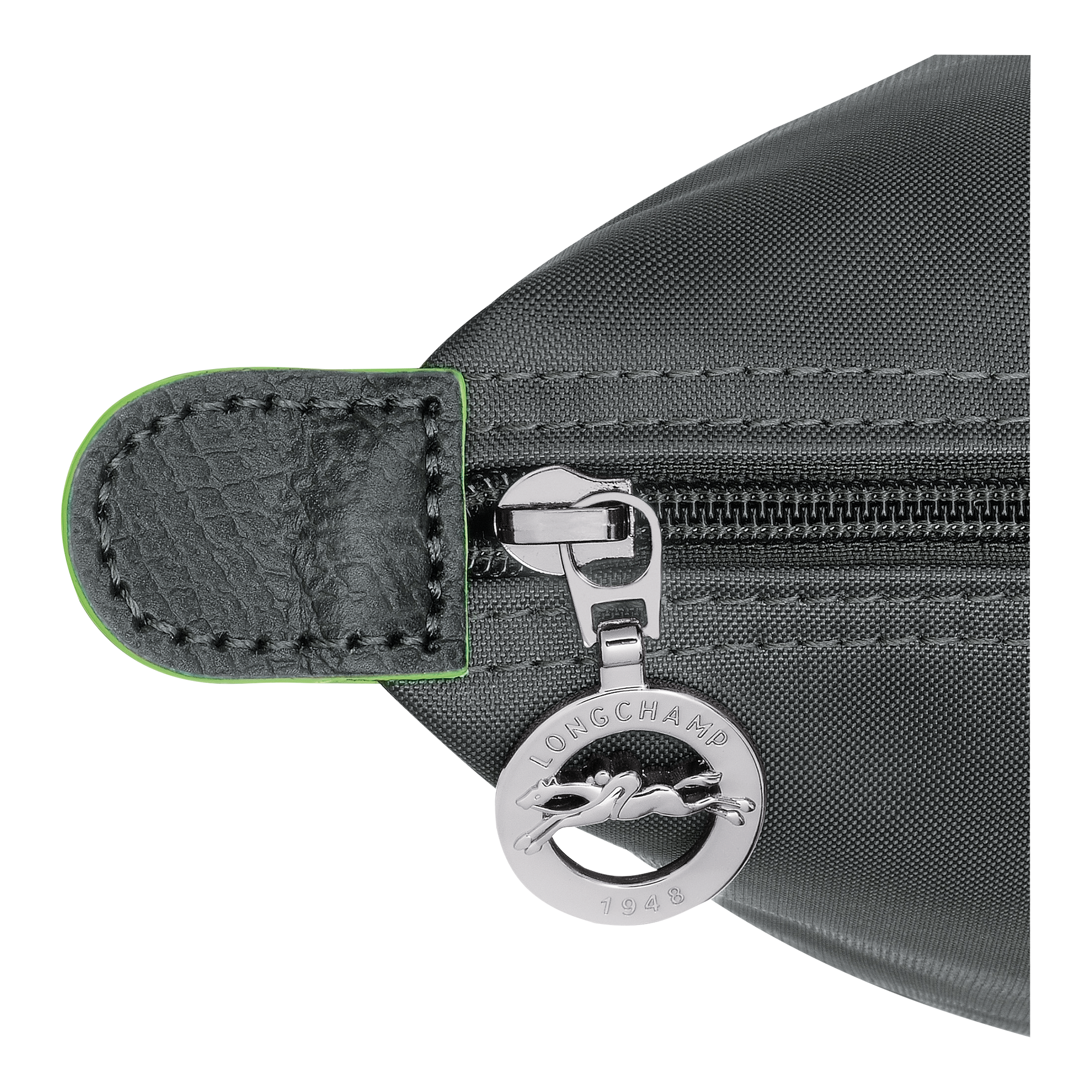 Longchamp Le Pliage Green M Backpack Graphite
