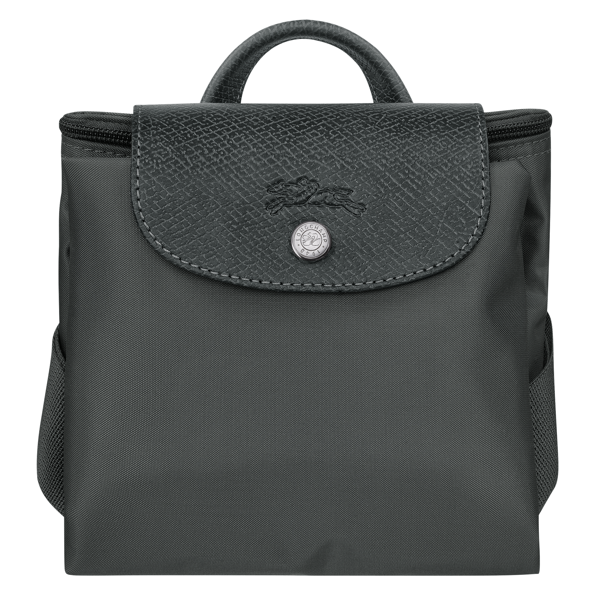 Longchamp Le Pliage Green M Backpack Graphite