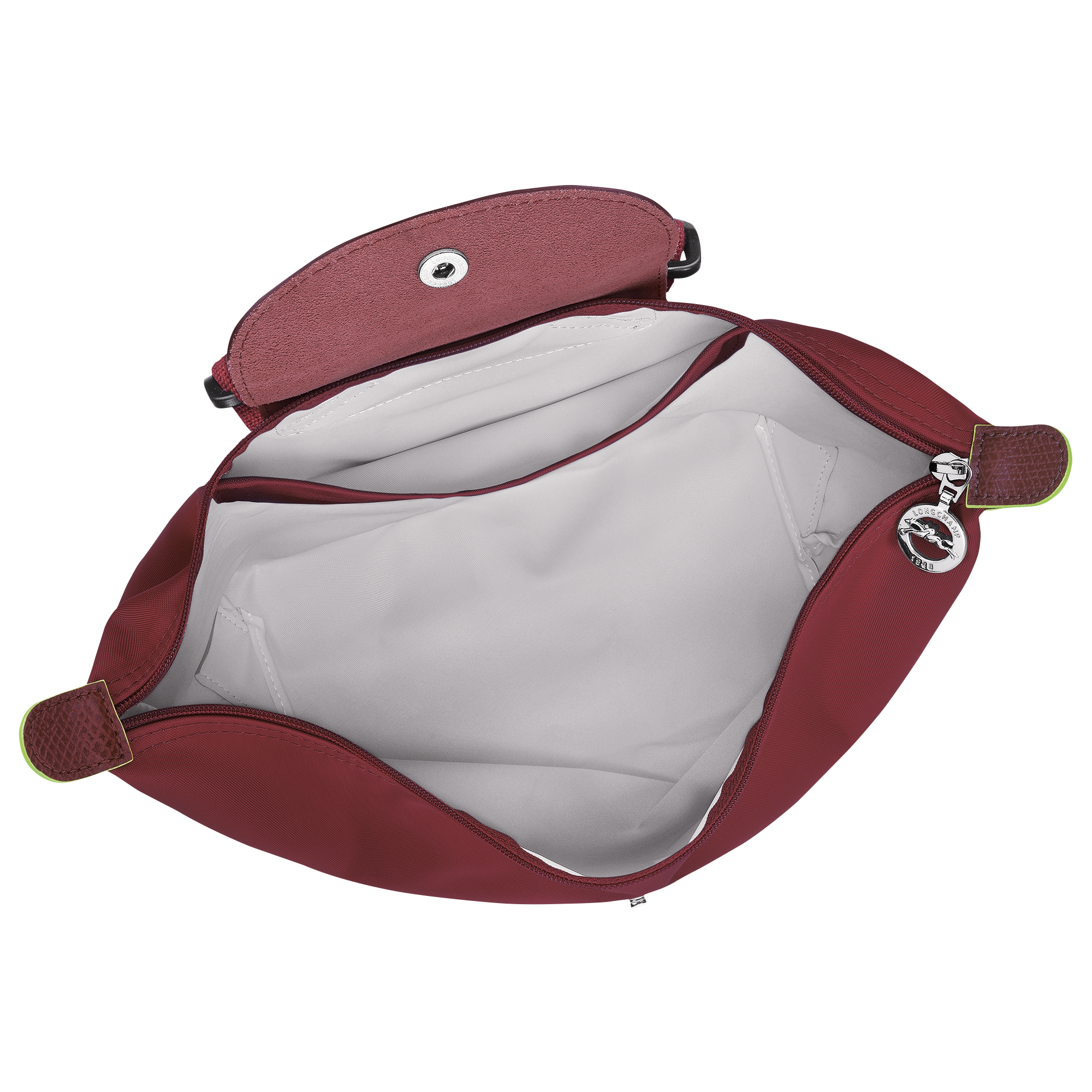 Longchamp Le Pliage Green M Backpack Pomegranate
