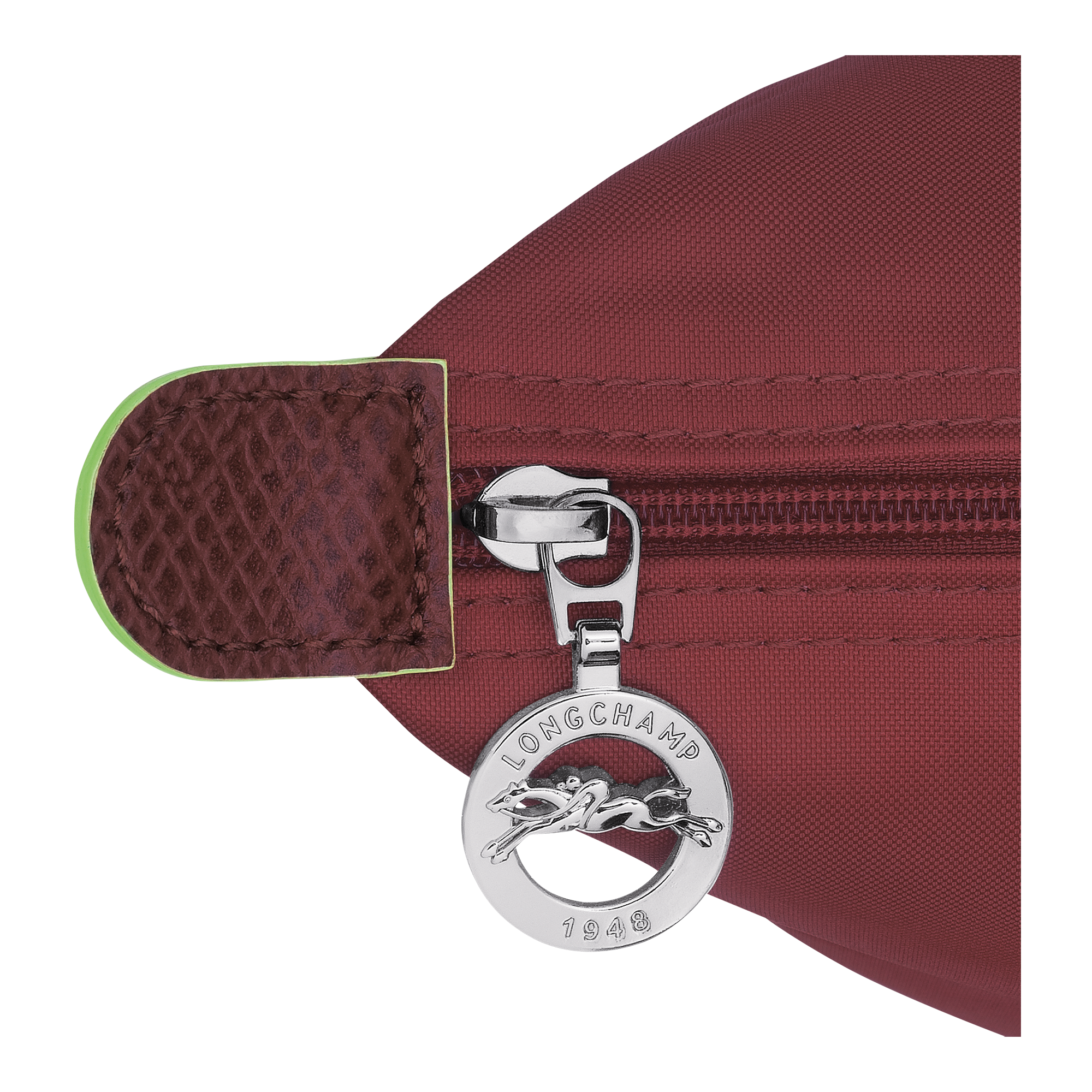Longchamp Le Pliage Green M Backpack Pomegranate