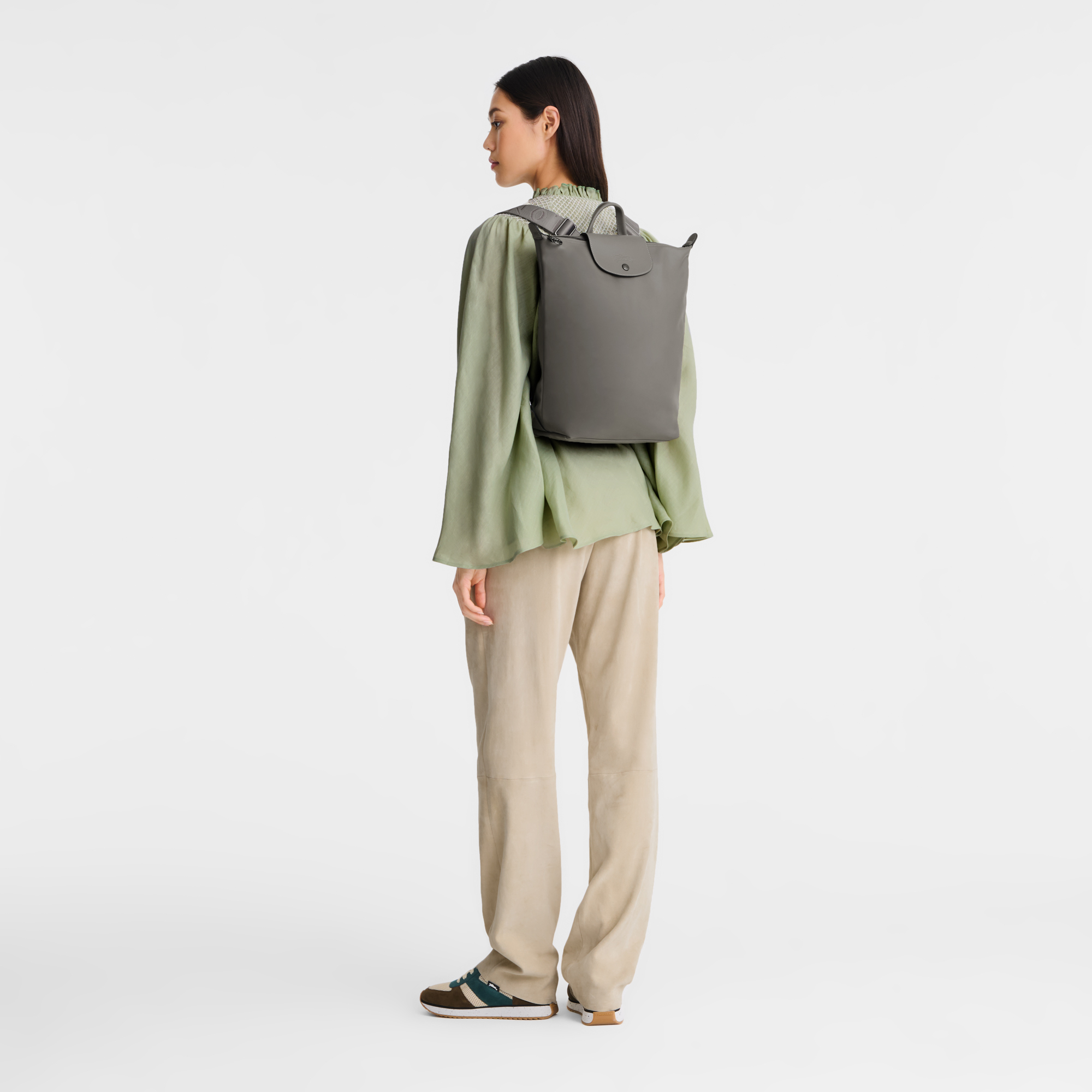 Longchamp Le Pliage Xtra M Backpack Turtledove