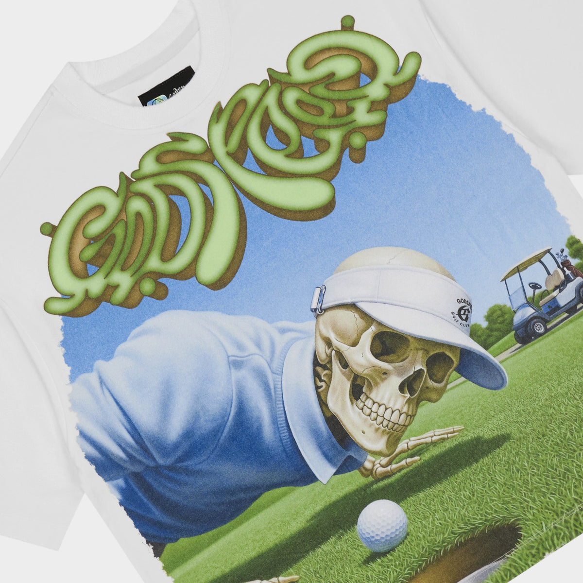 Godspeed Green Reaper T-Shirt (White)