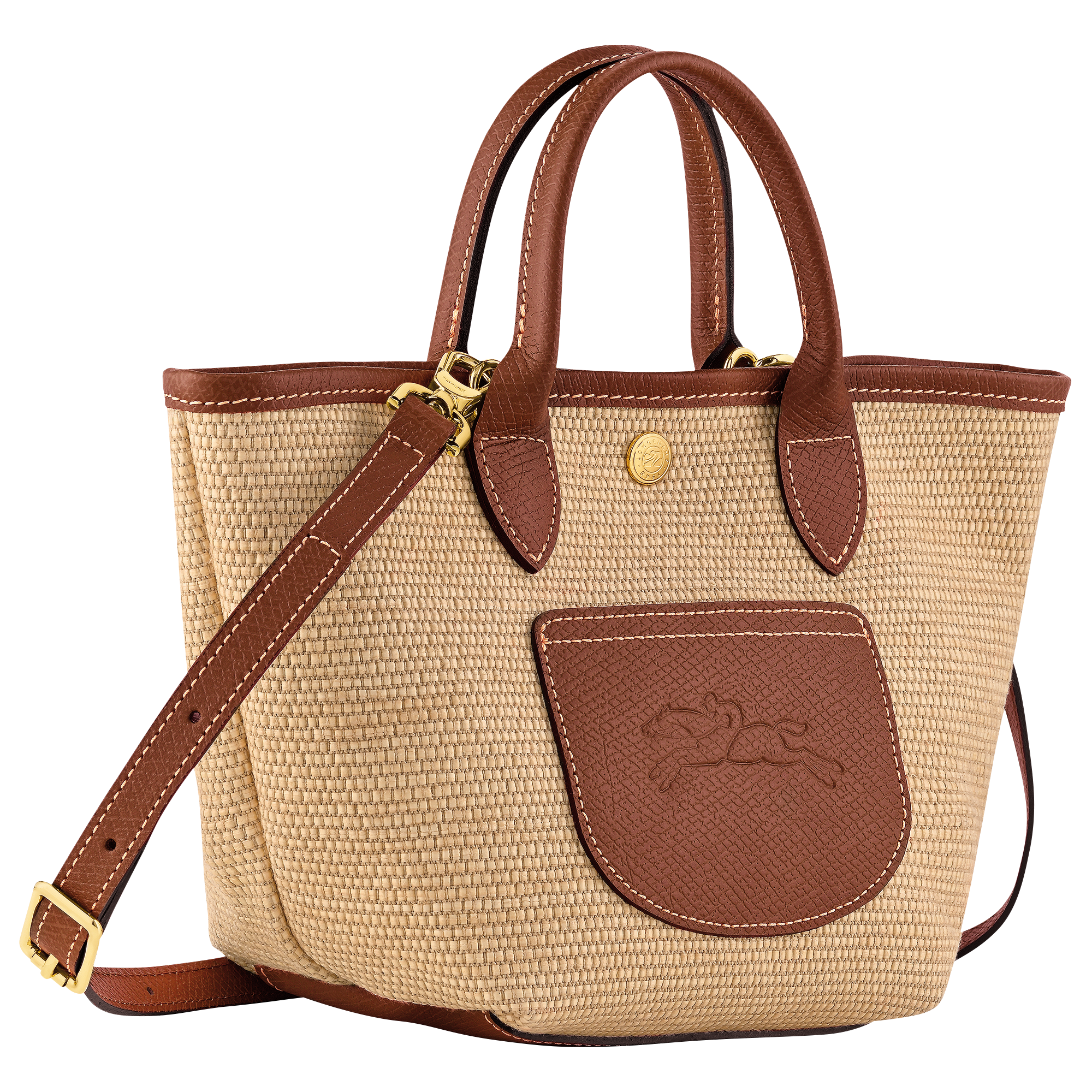 Longchamp Le Pliage Collection XS Basket bag Brown
