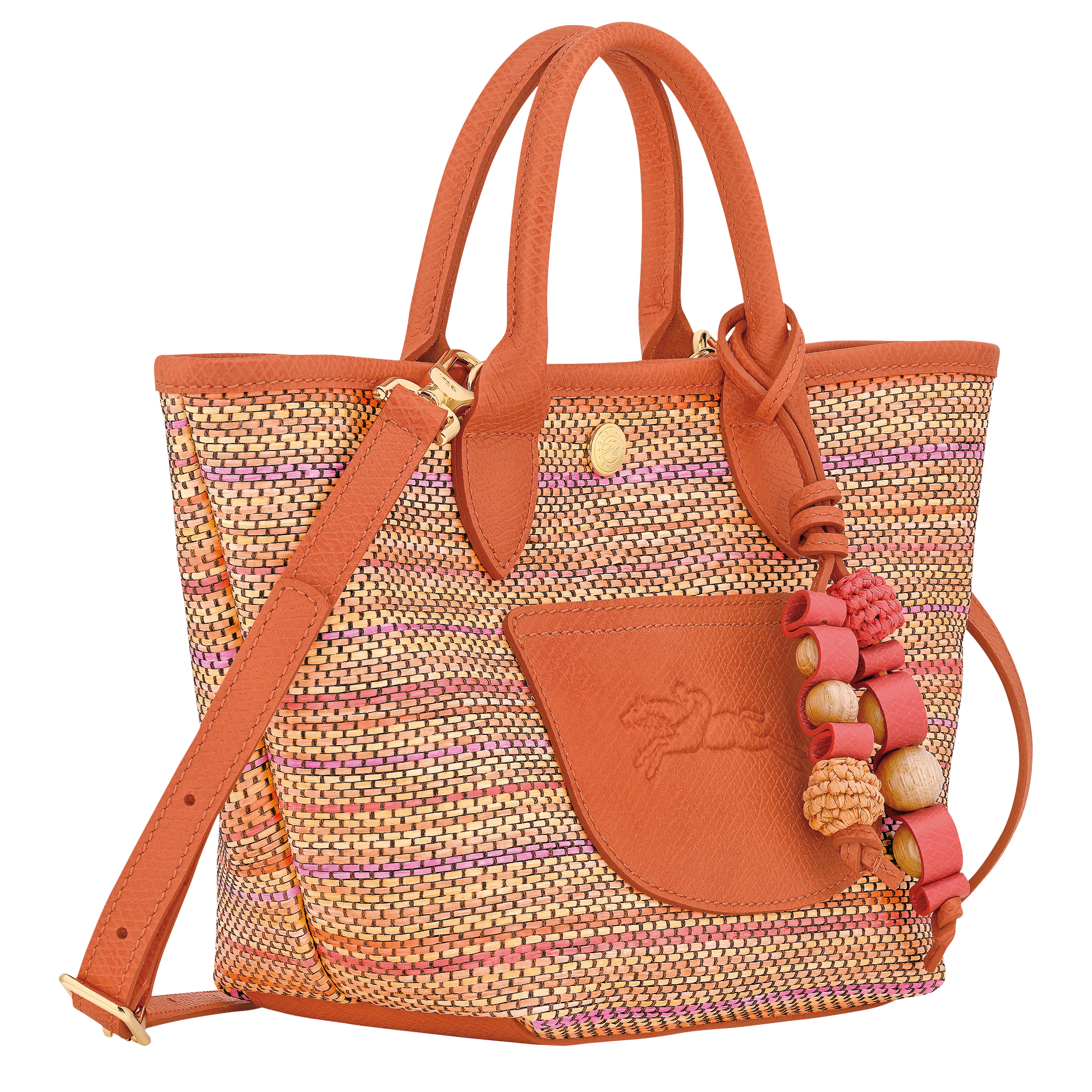 Longchamp Le Pliage Collection Basket bag Rainbow