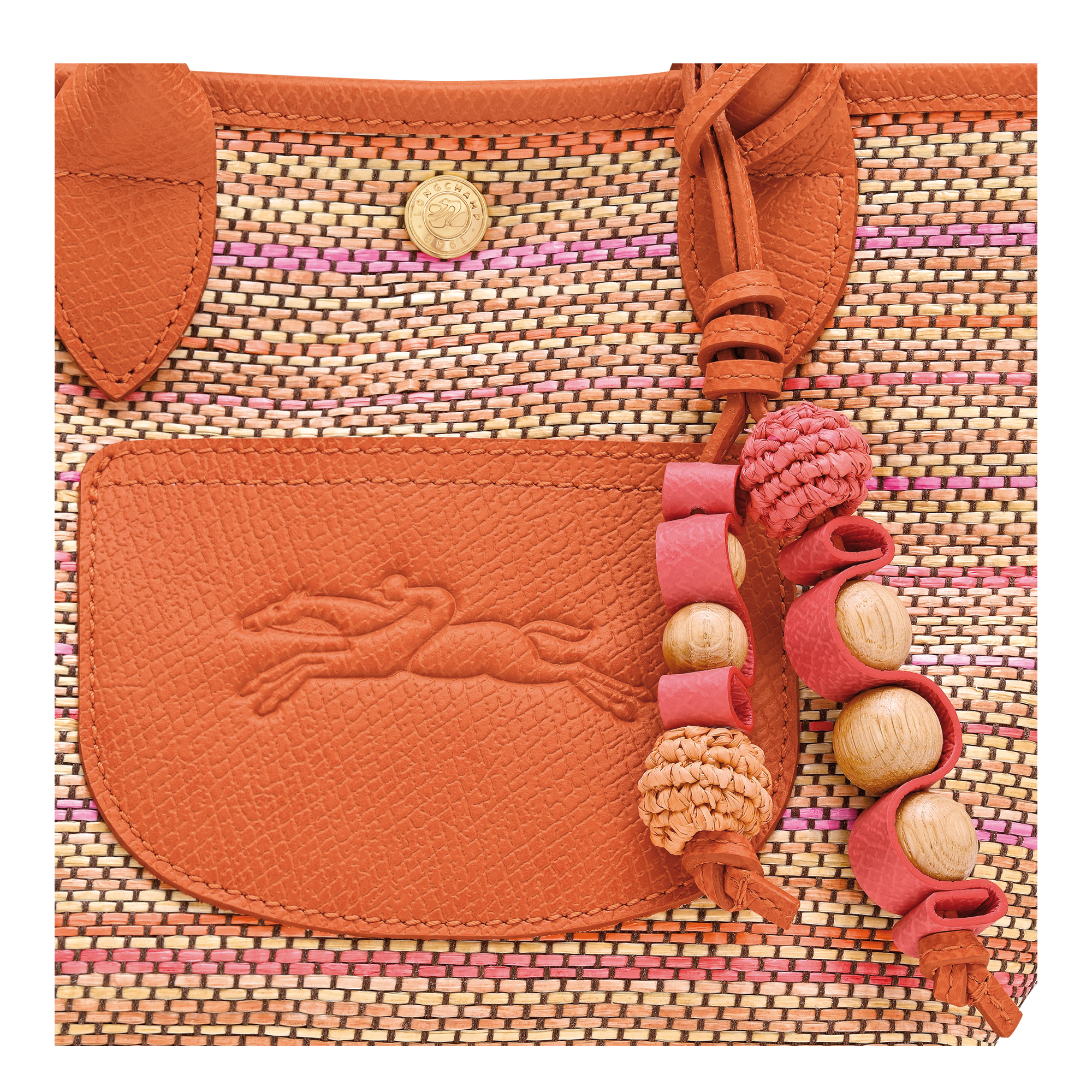 Longchamp Le Pliage Collection Basket bag Rainbow