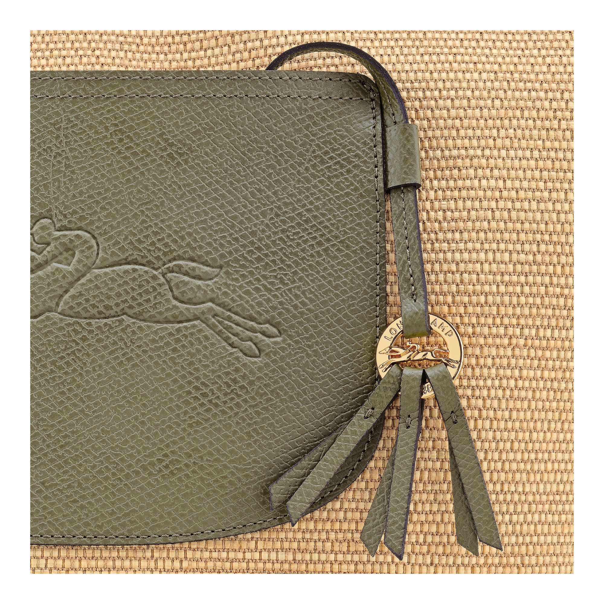 Longchamp Le Pliage Collection L Basket bag Artichoke
