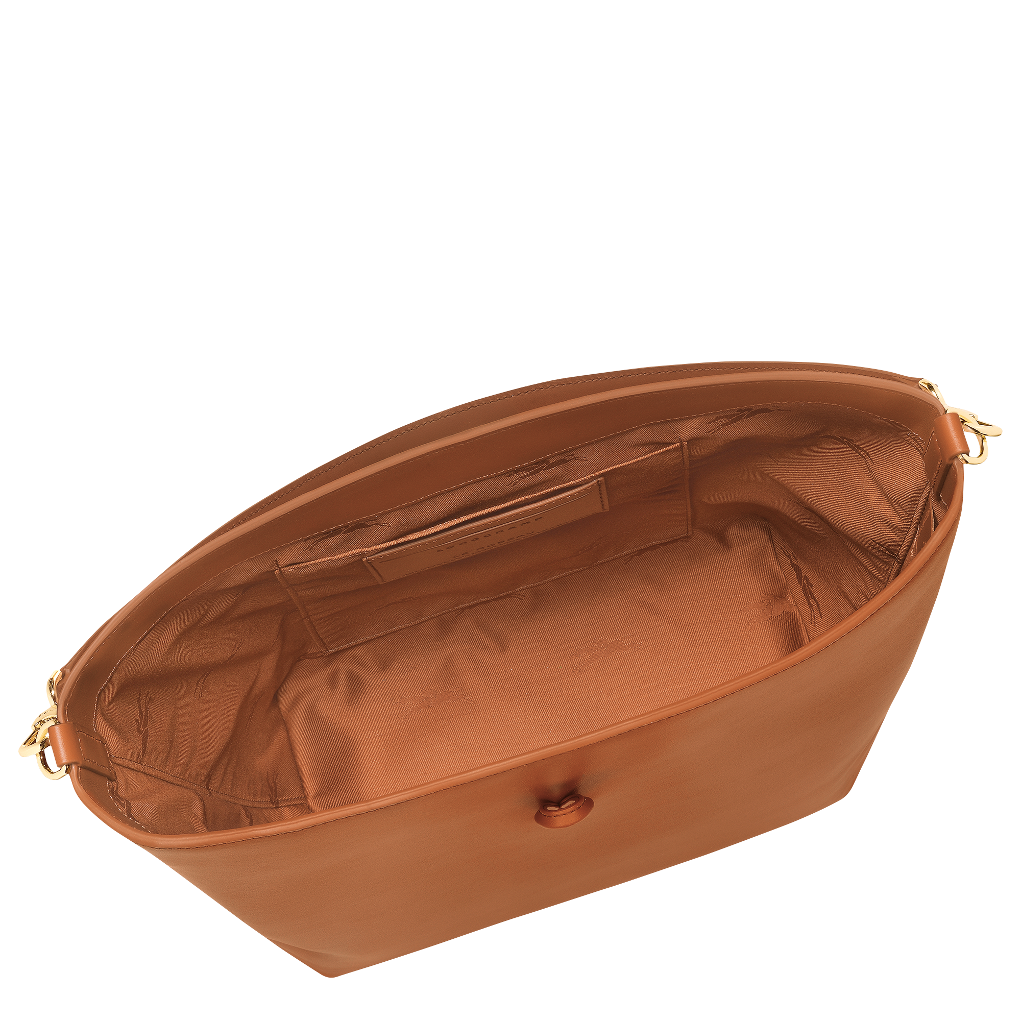 Longchamp Le Roseau M Hobo bag Cashew