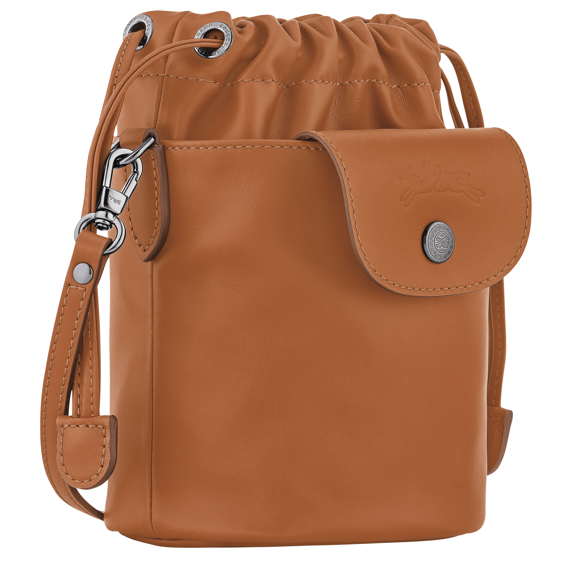 Longchamp Le Pliage Xtra XS Bucket bag Cashew