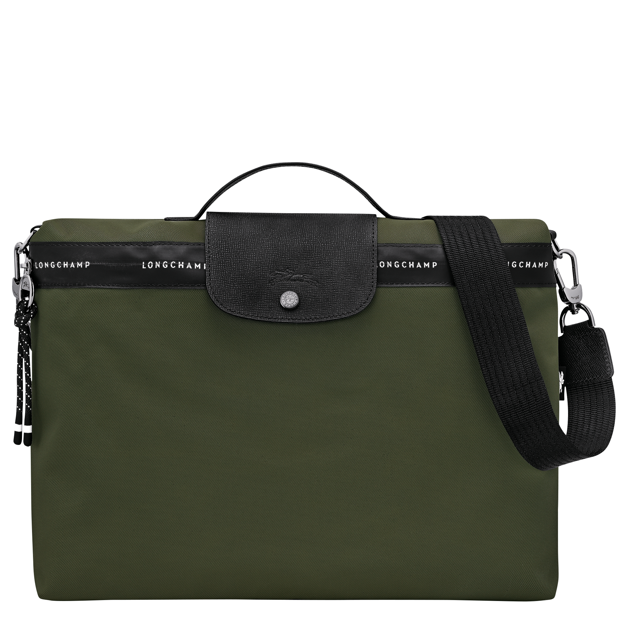 Longchamp Le Pliage Energy Briefcase Khaki