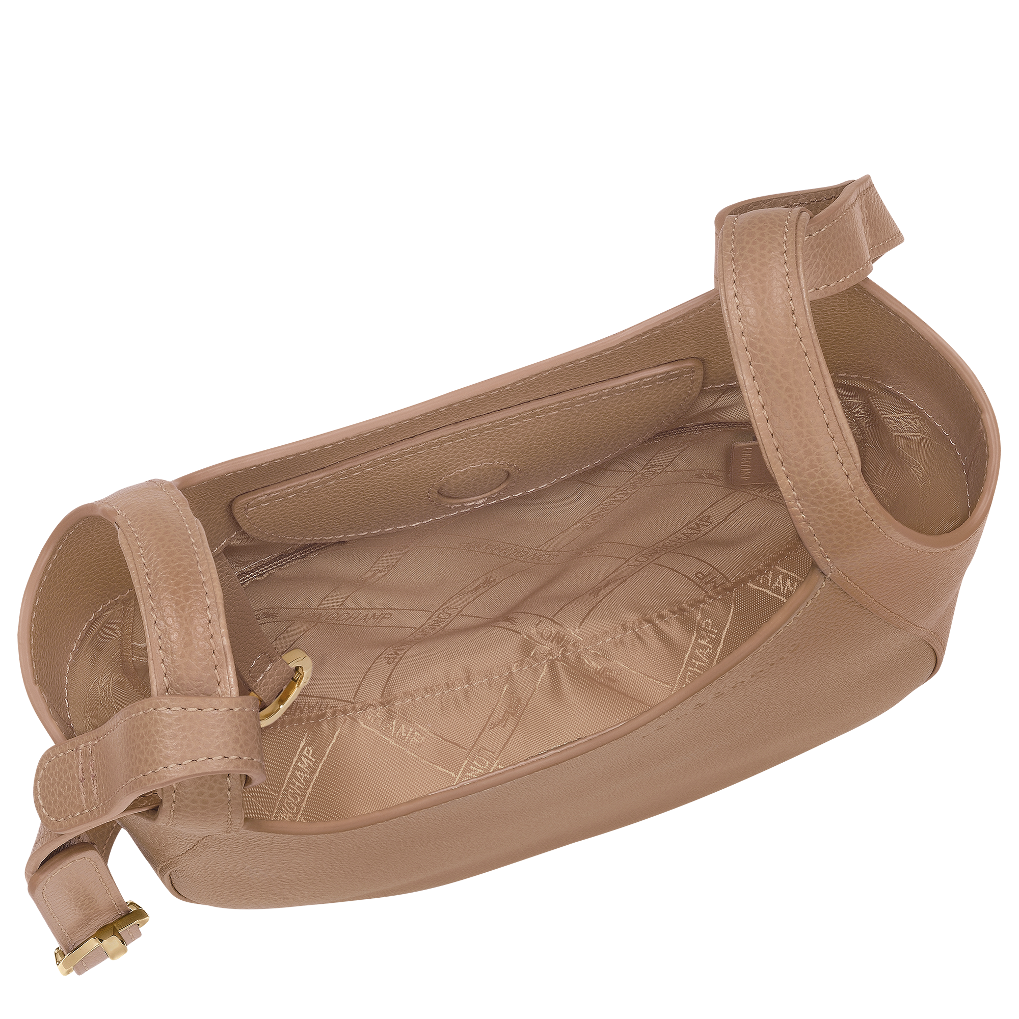 Longchamp Le Foulonné S Crossbody bag Biscuit
