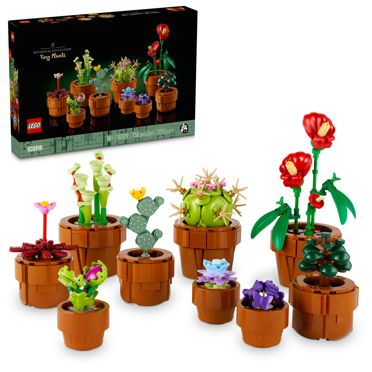 LEGO Tiny Plants, front