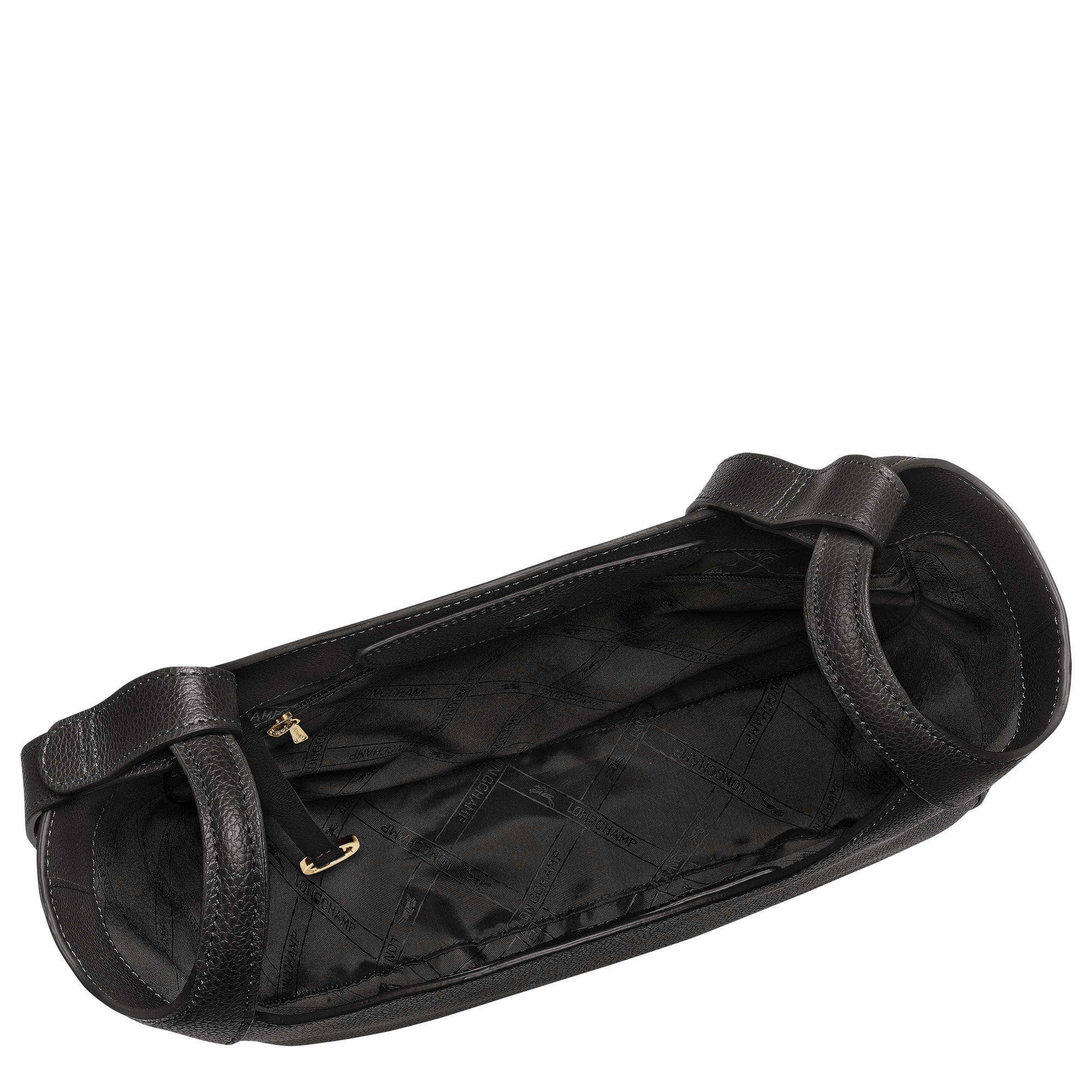 Longchamp Le Foulonné L Hobo bag Black