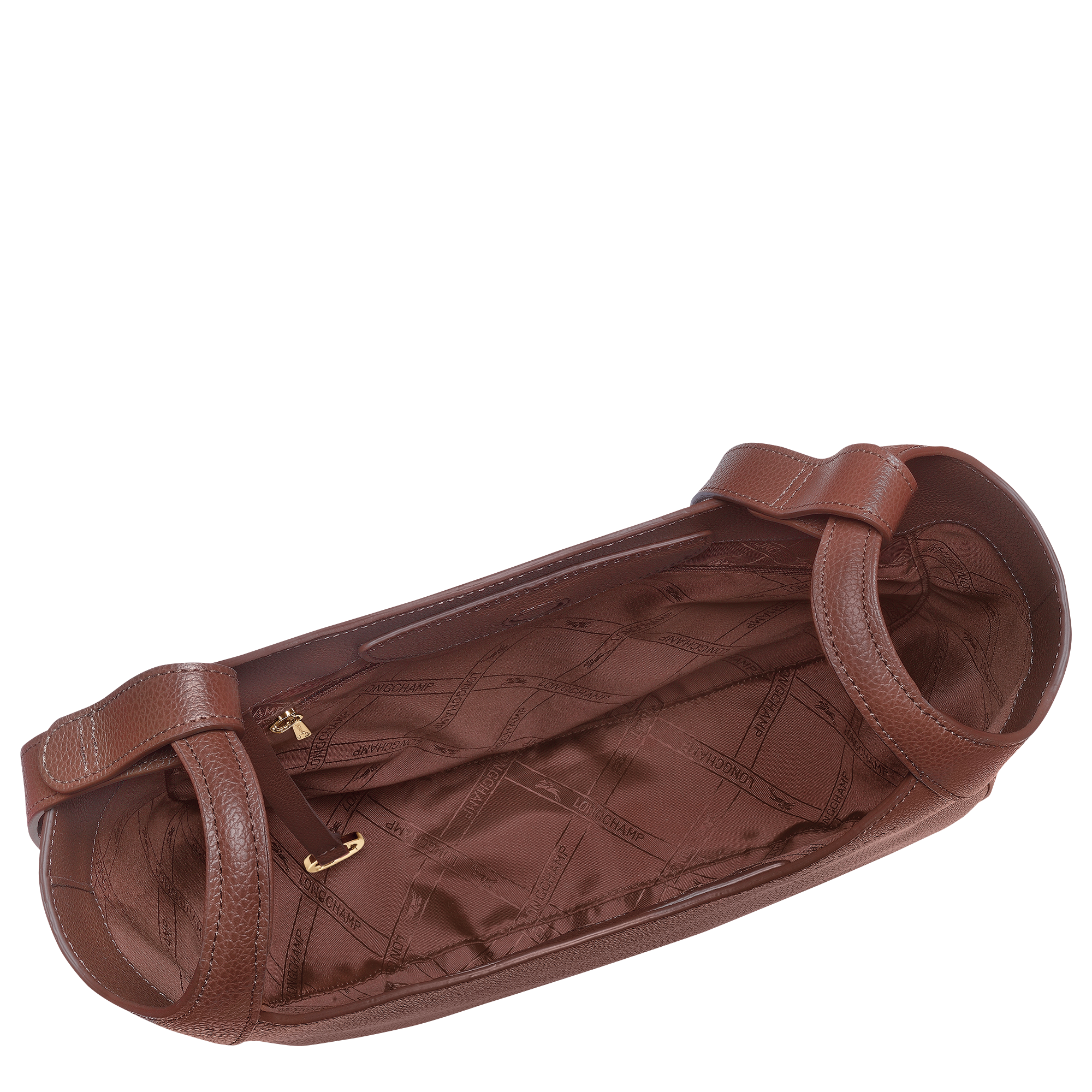 Longchamp Le Foulonné L Hobo bag Coffee