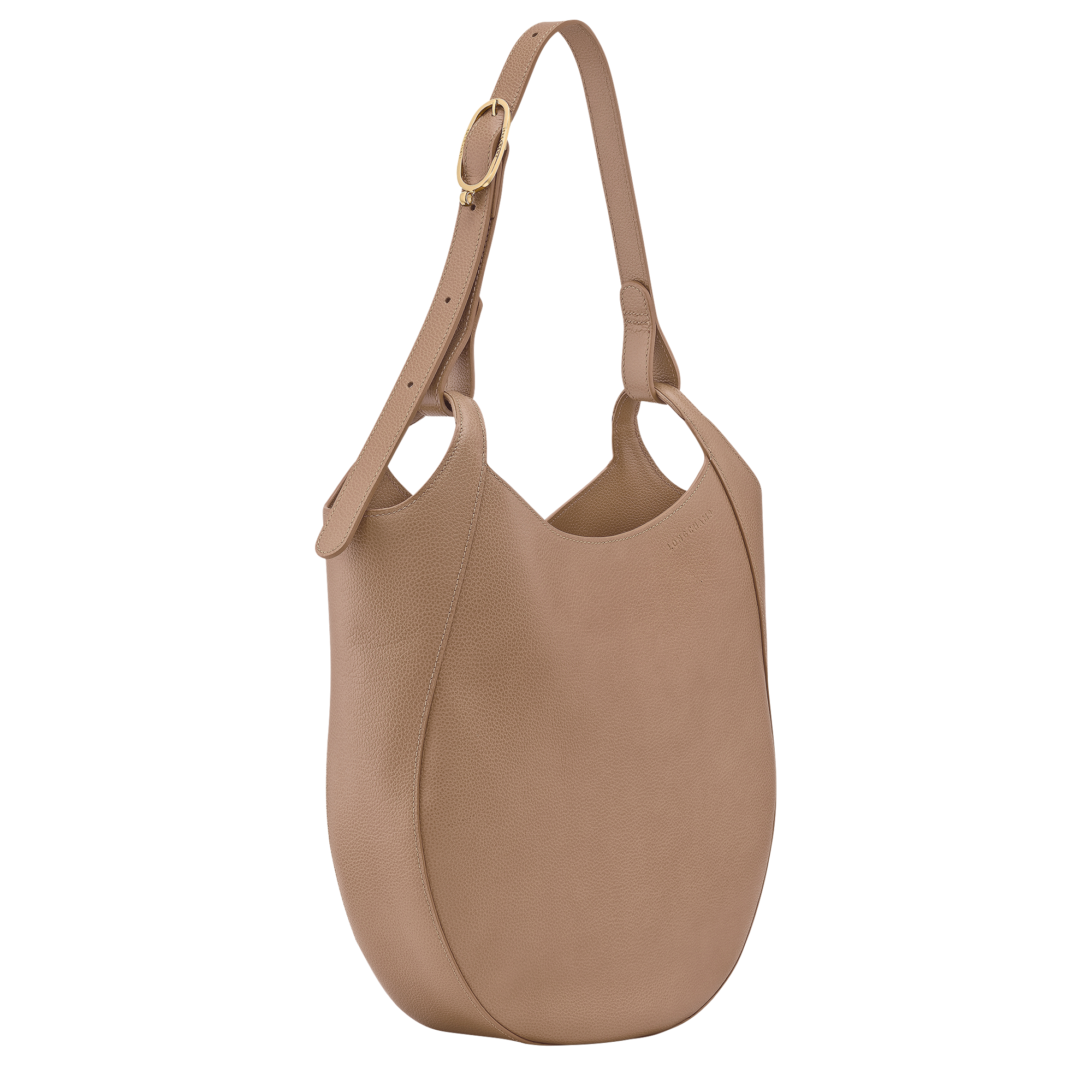Longchamp Le Foulonné L Hobo bag Biscuit