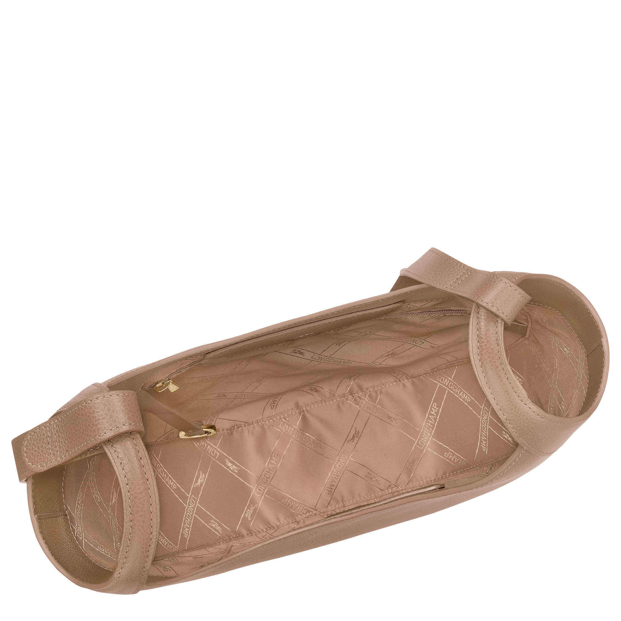 Longchamp Le Foulonné L Hobo bag Biscuit
