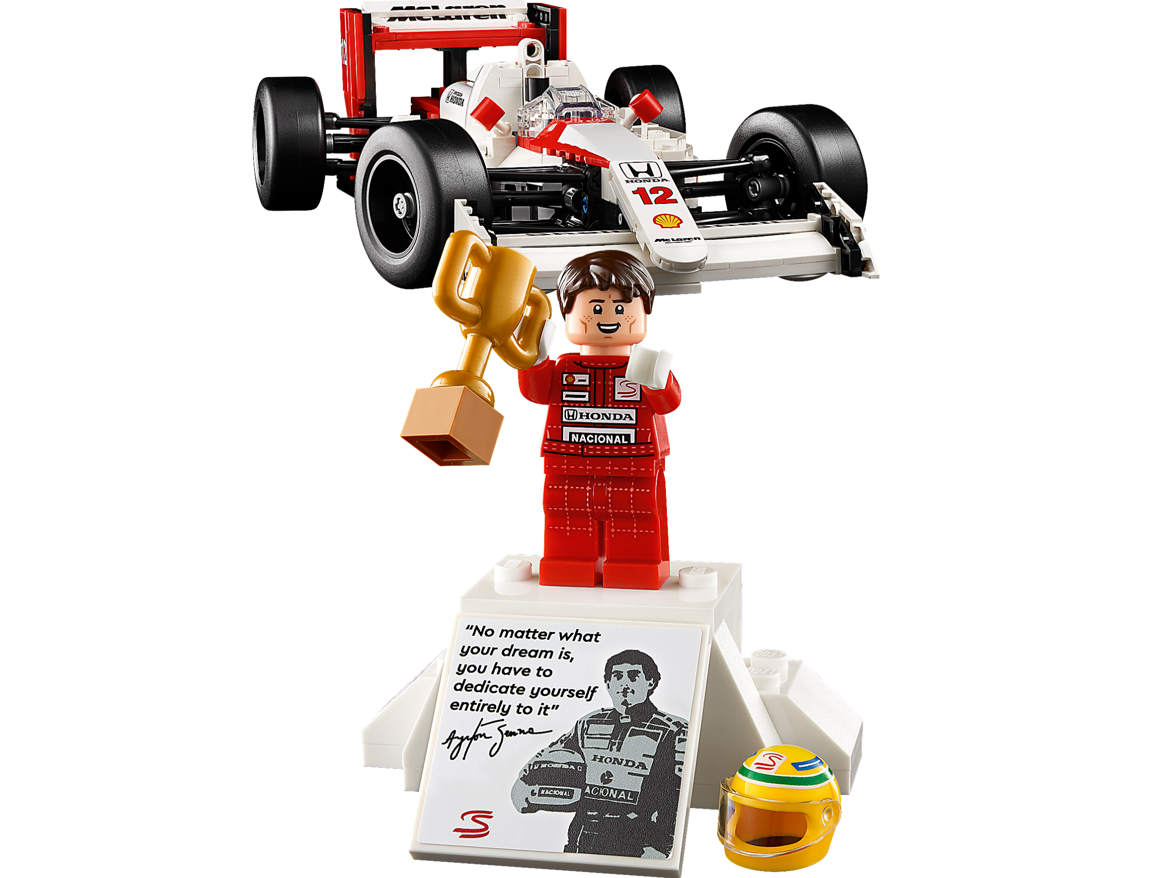 Lego McLaren MP44 Ayrton Senna