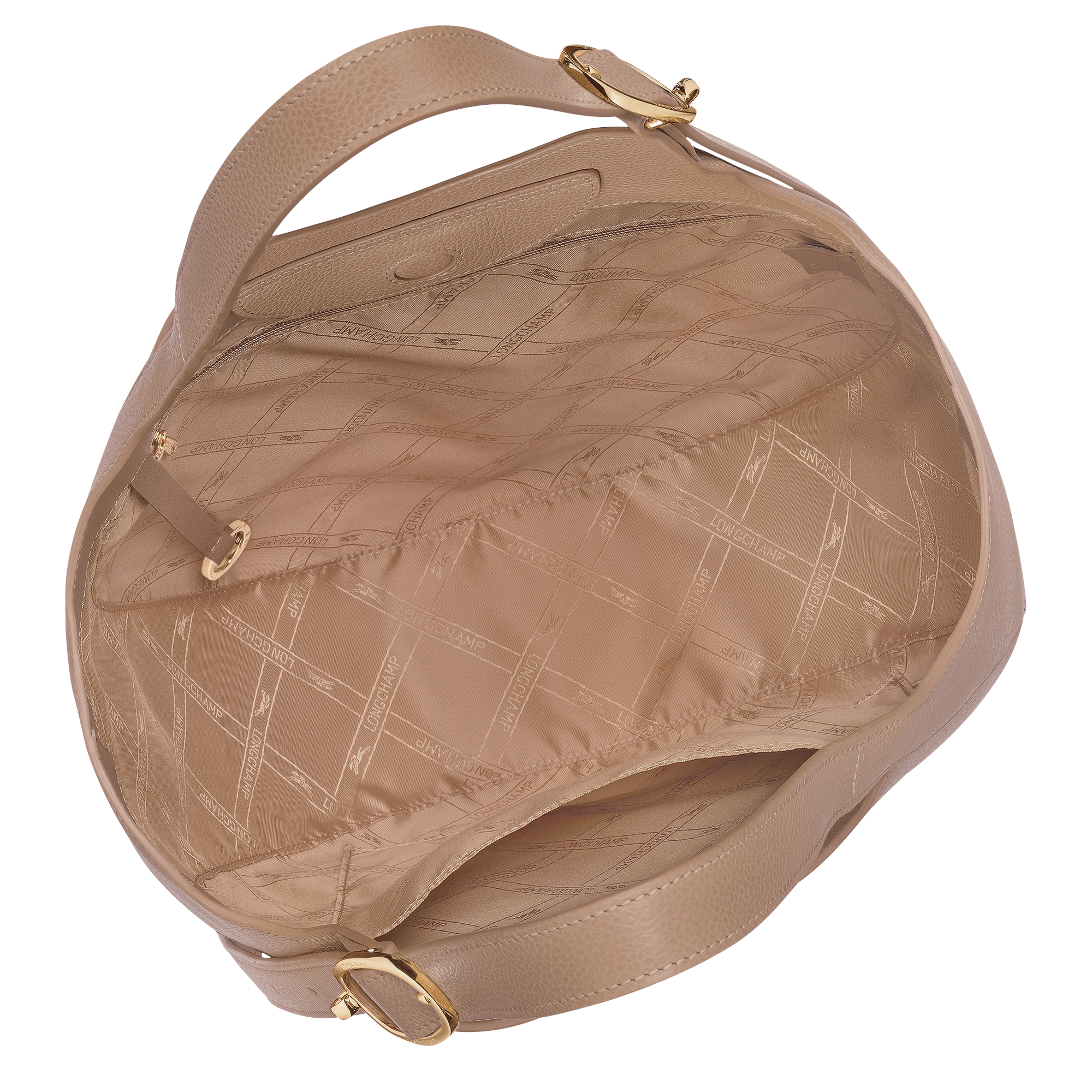 Longchamp Le Foulonné XL Tote bag Biscuit
