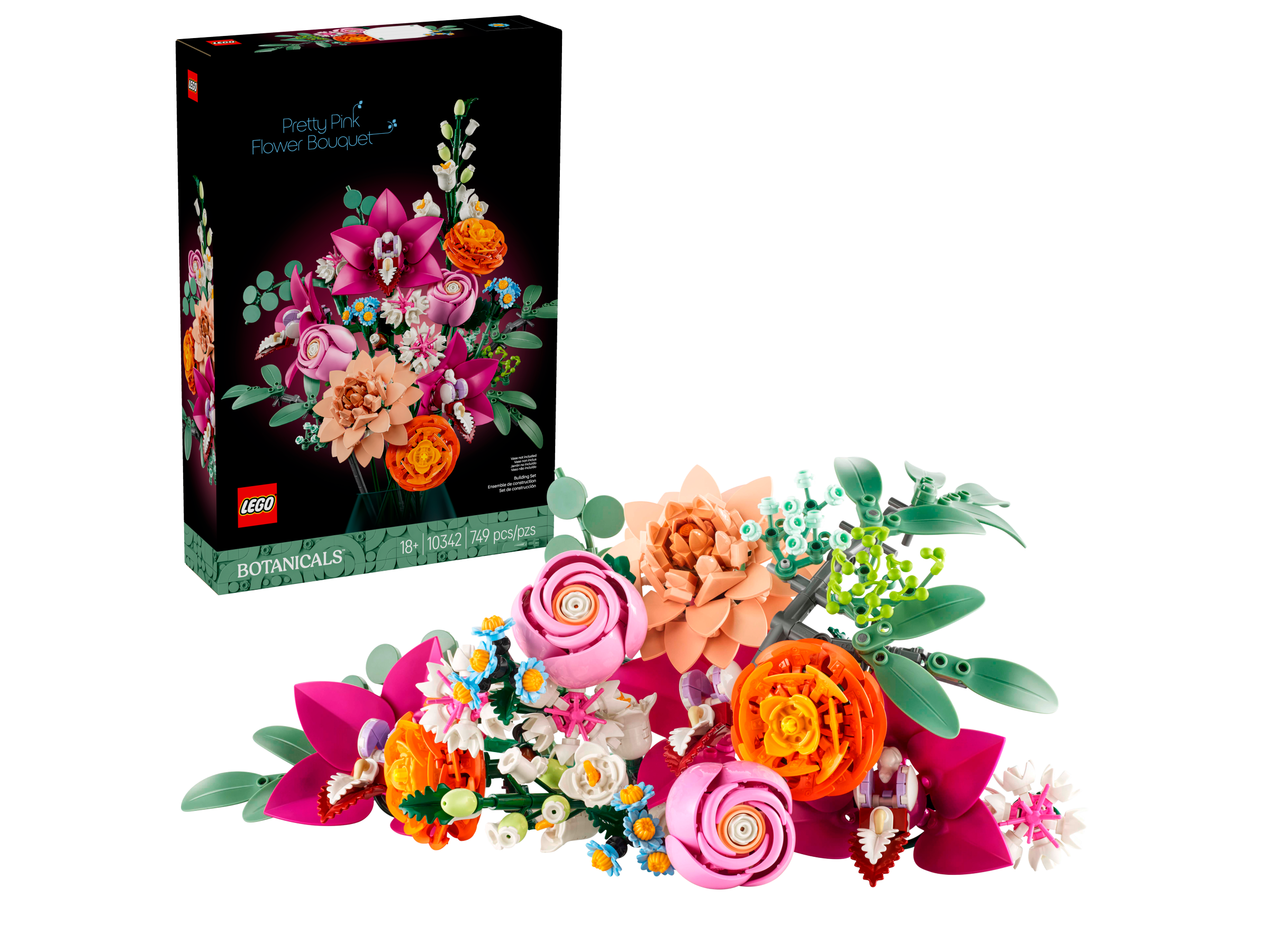 Lego Pretty Pink Flower Bouquet