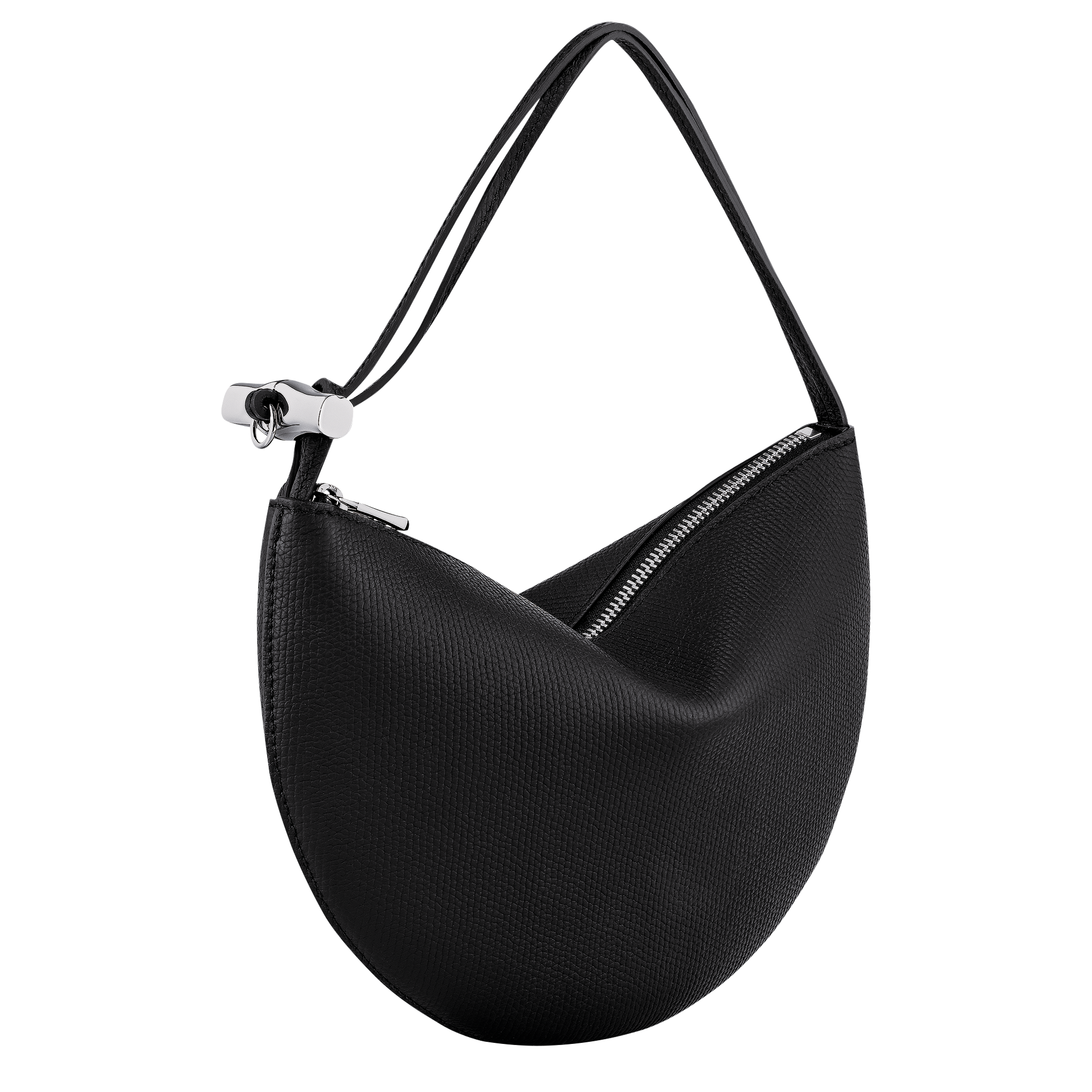 Longchamp Le Roseau Clutch Black