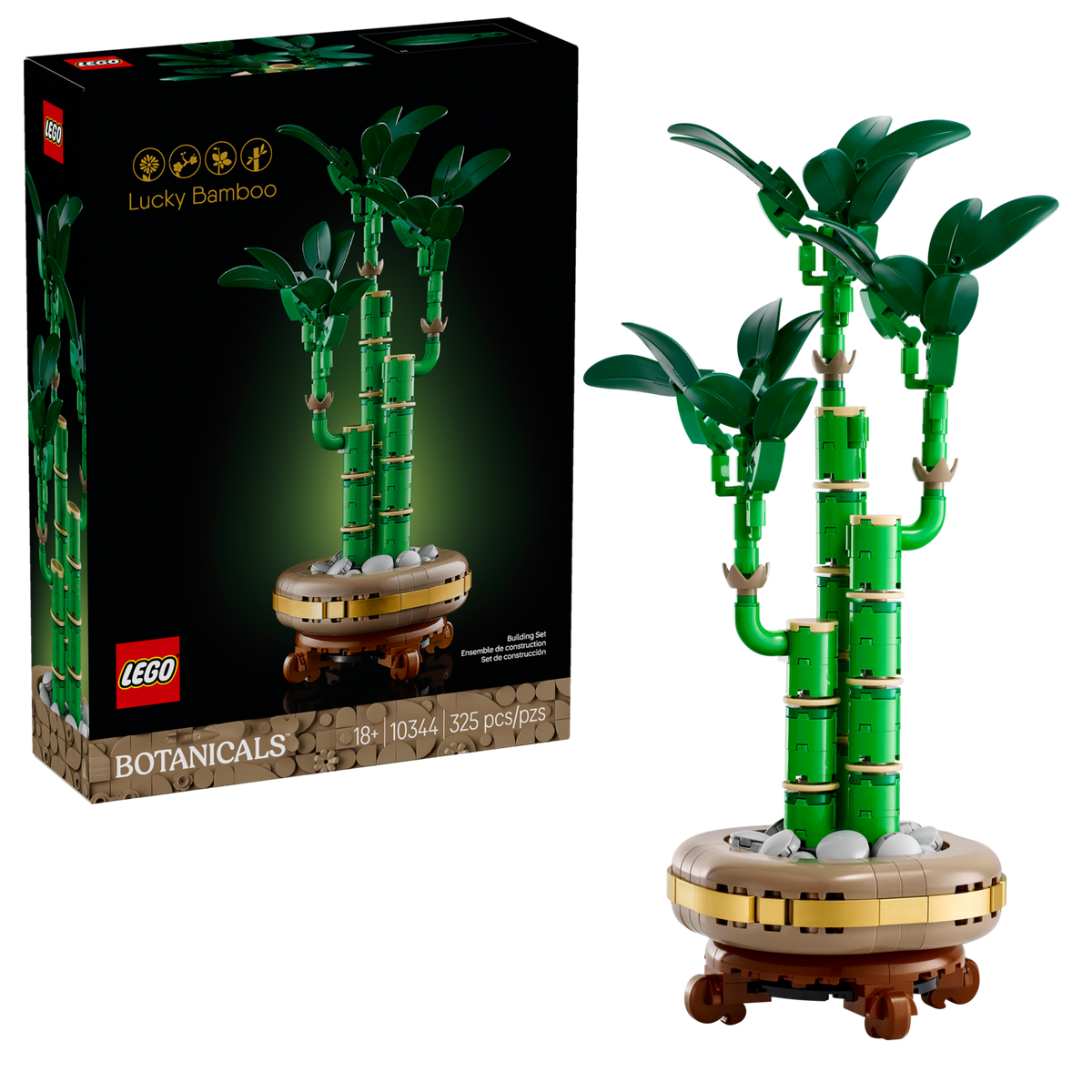 LEGO Lucky Bamboo, side profile