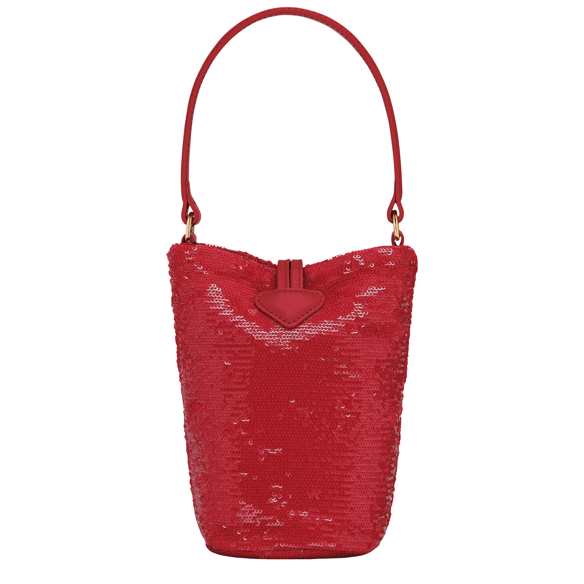 Longchamp Le Roseau Handbag Red