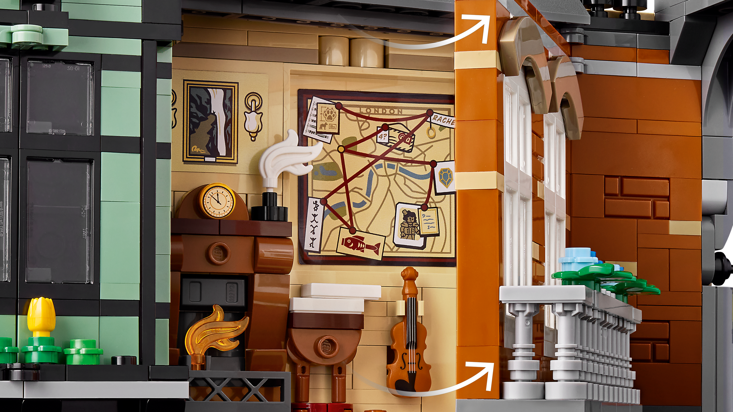 Lego Sherlock Holmes Book Nook