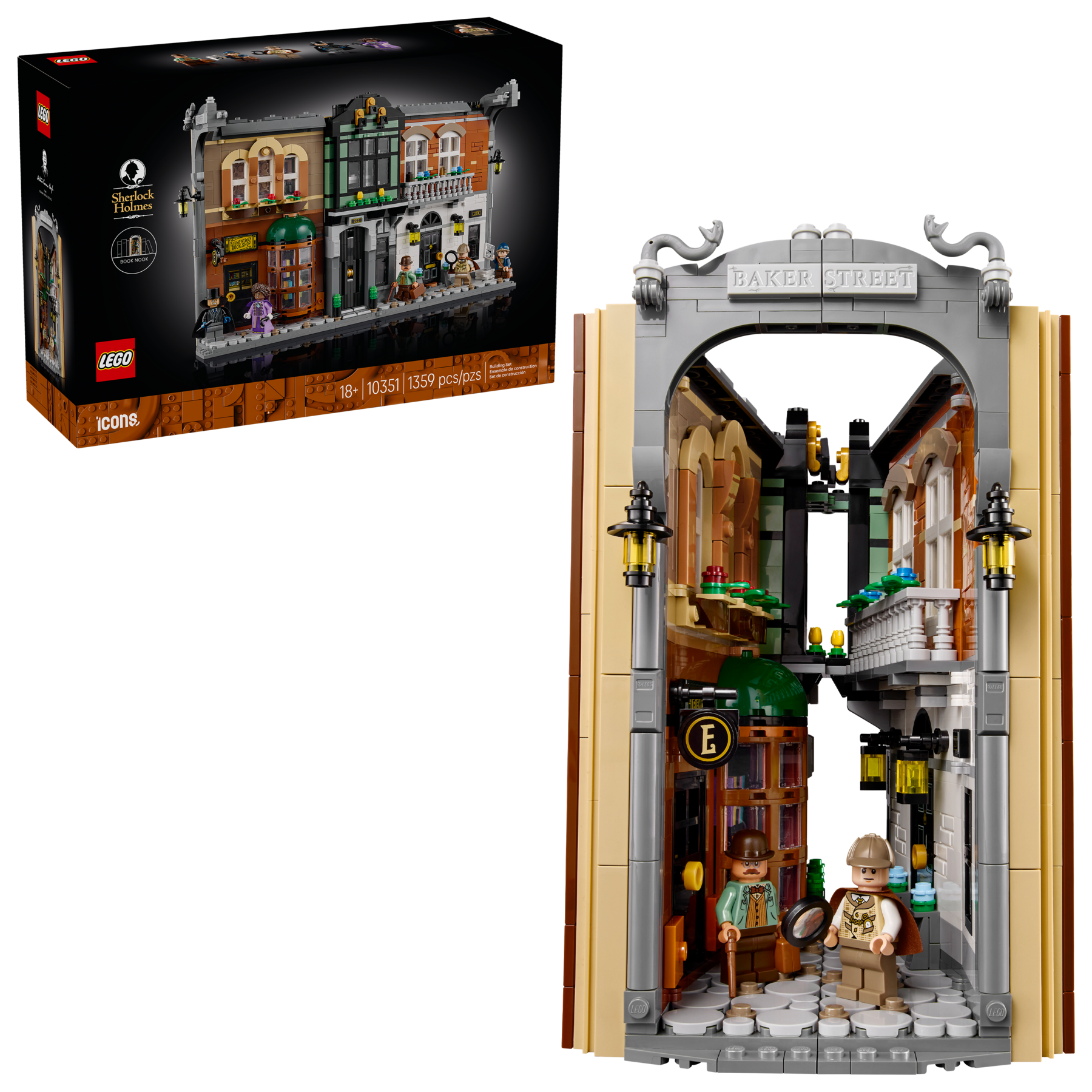 Lego Sherlock Holmes Book Nook
