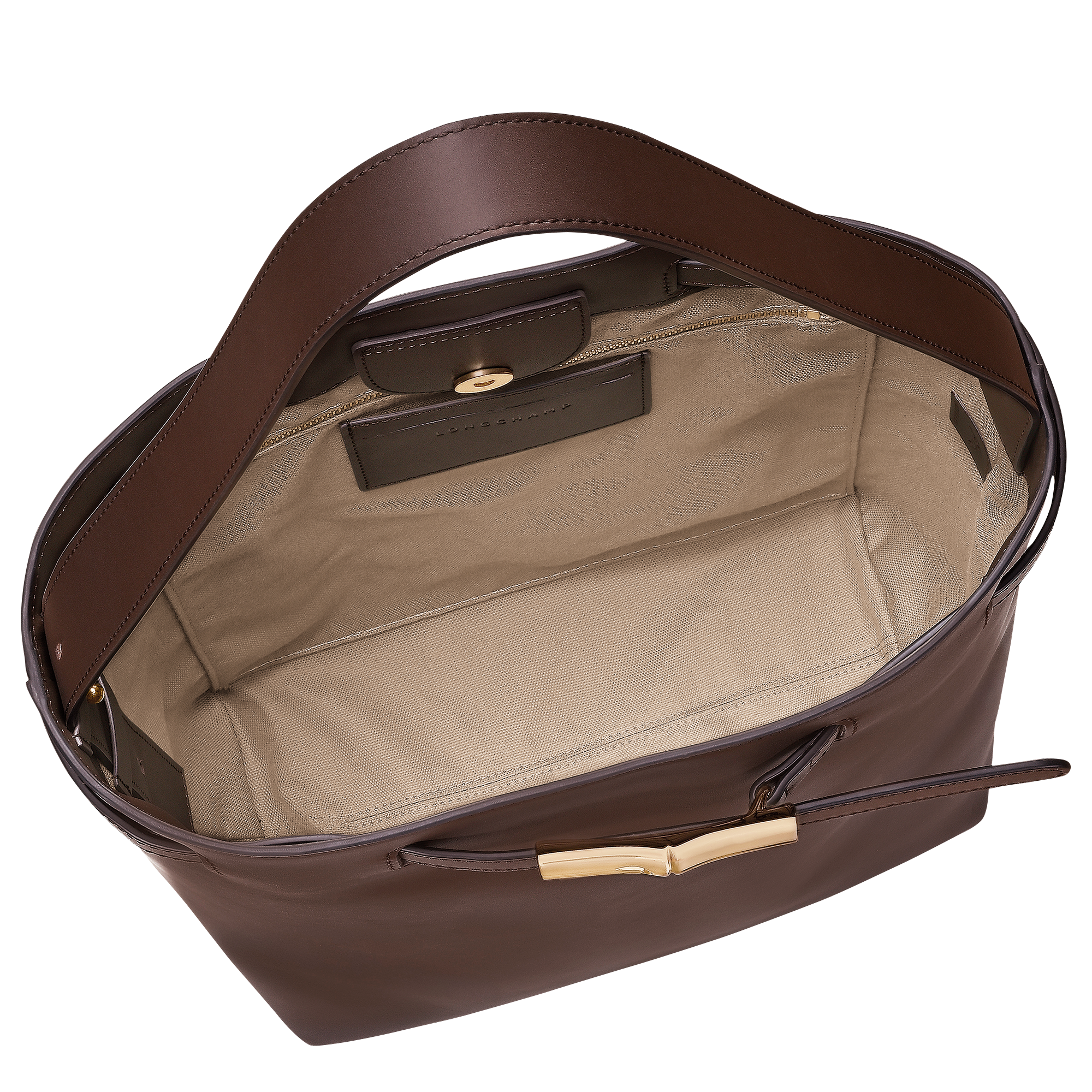 Longchamp Le Smart Shoulder bag Mocha