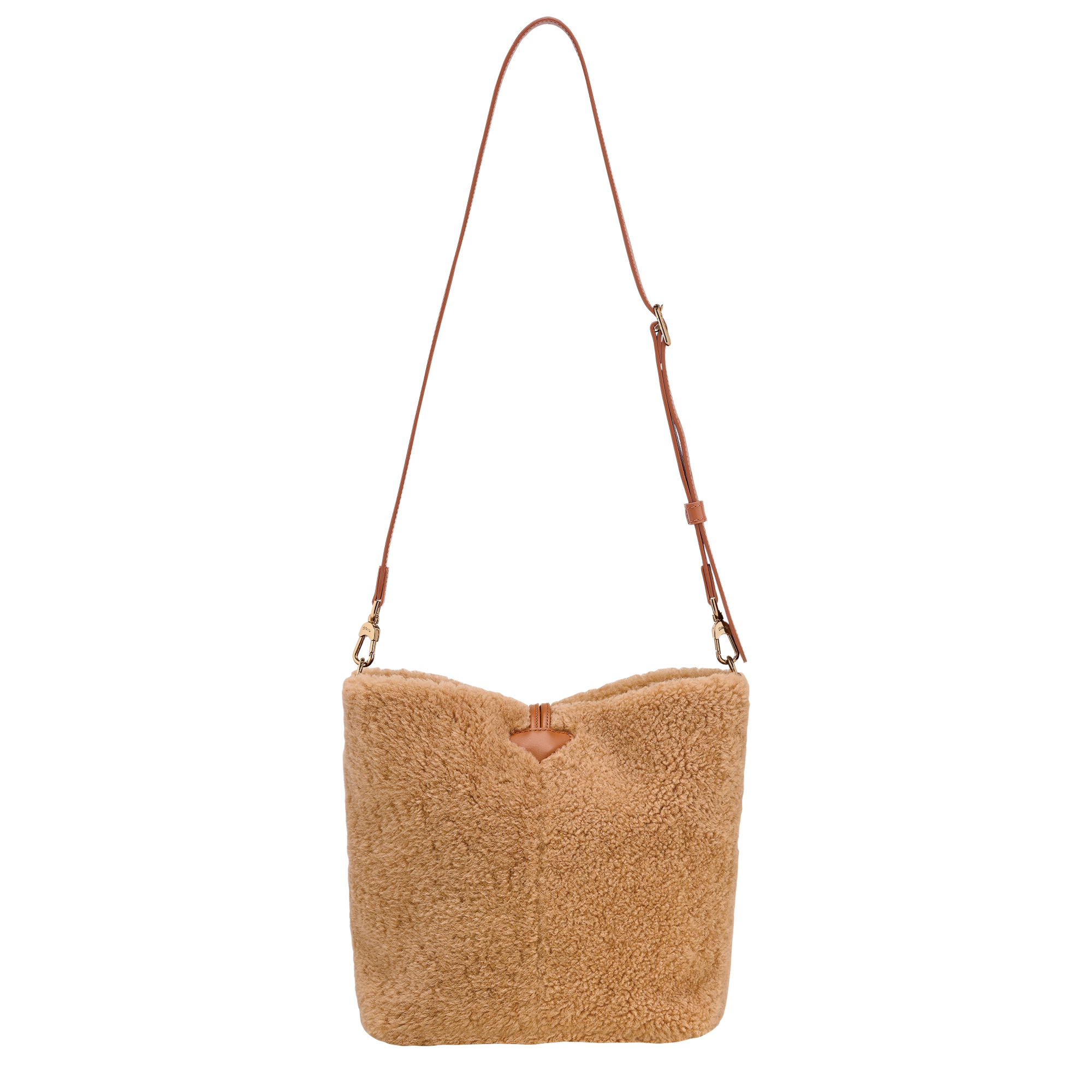 Longchamp Le Roseau Crossbody bag Camel