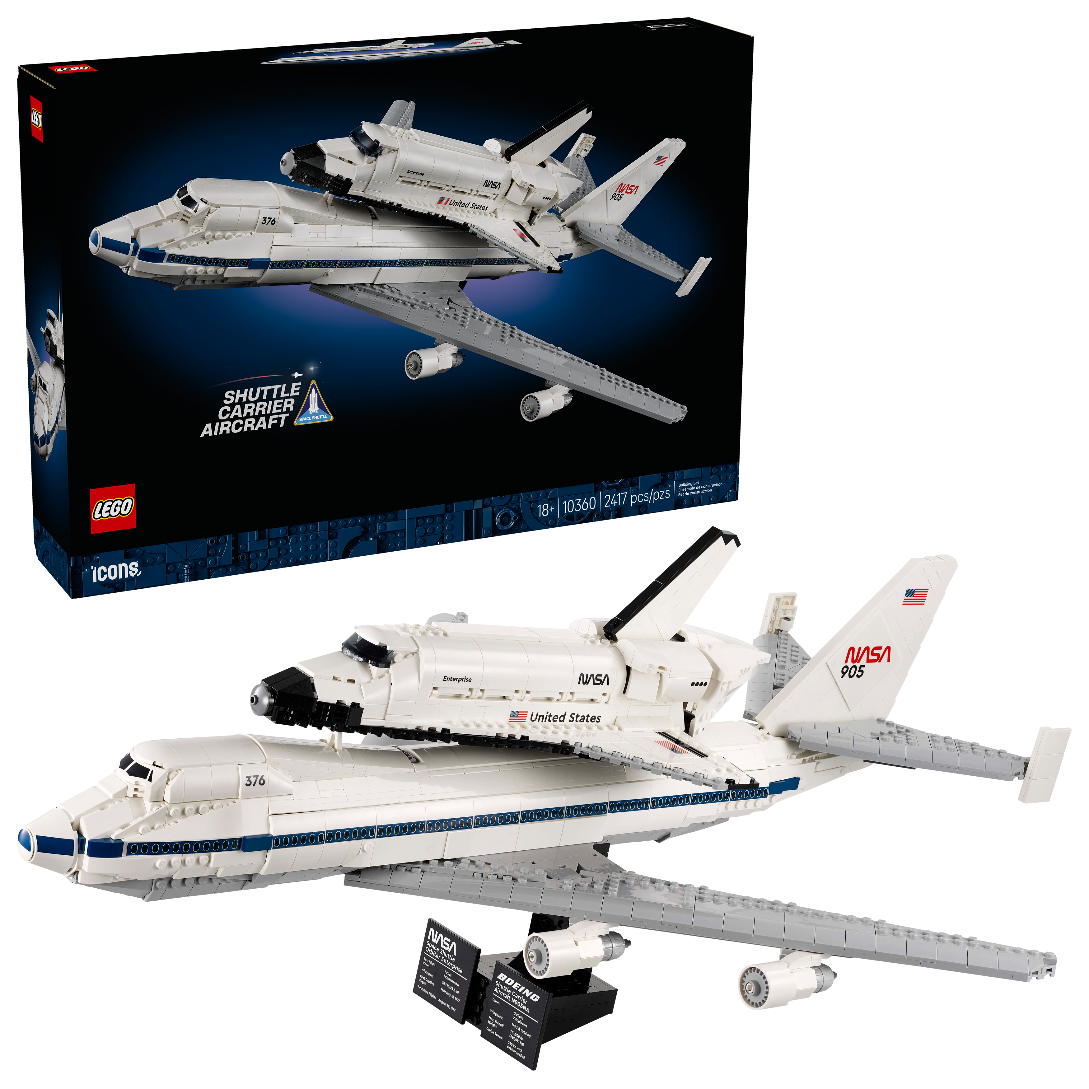 Lego Shuttle Carrier Aircraft