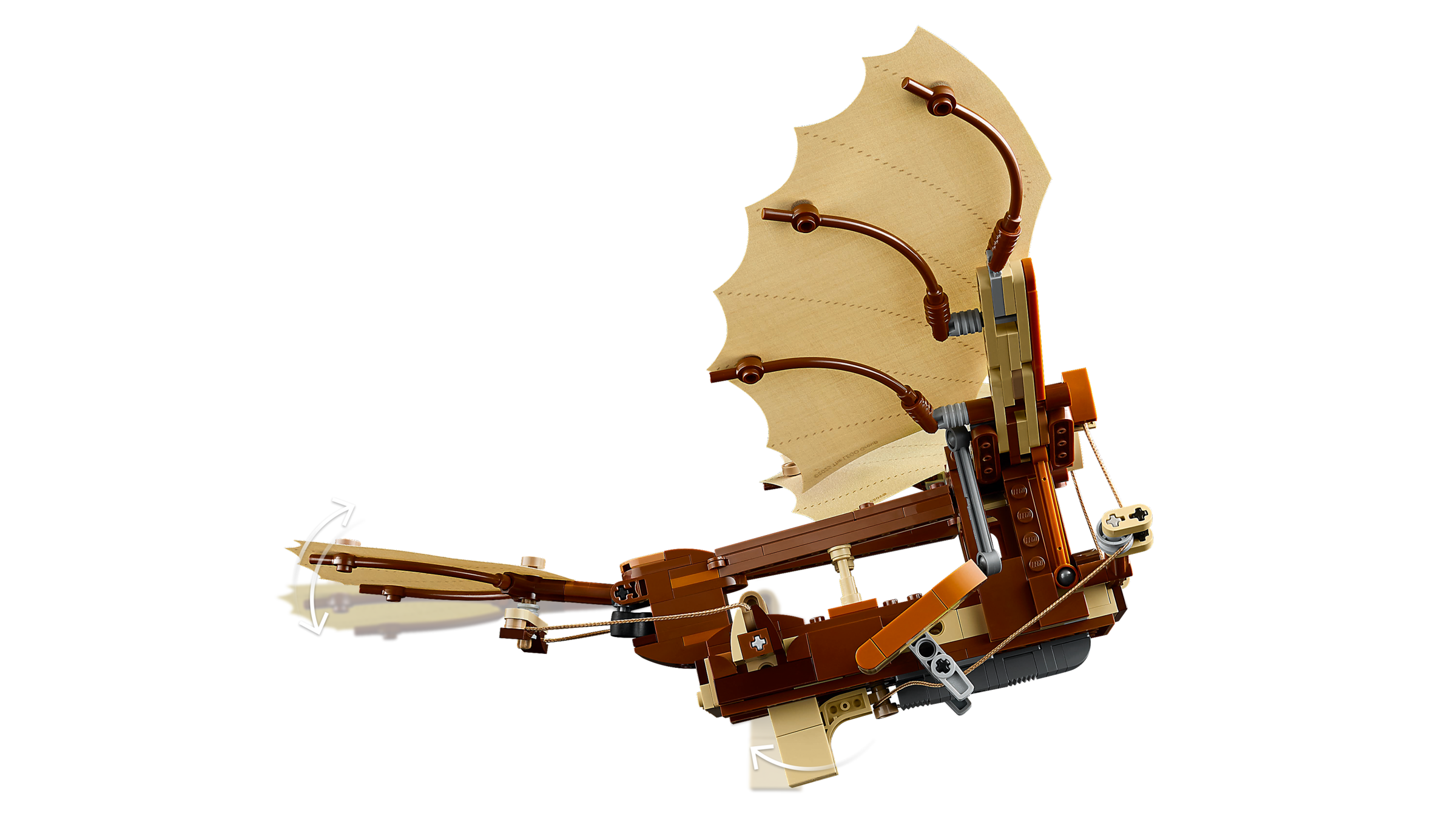 Lego Leonardo da Vincis Flying Machine
