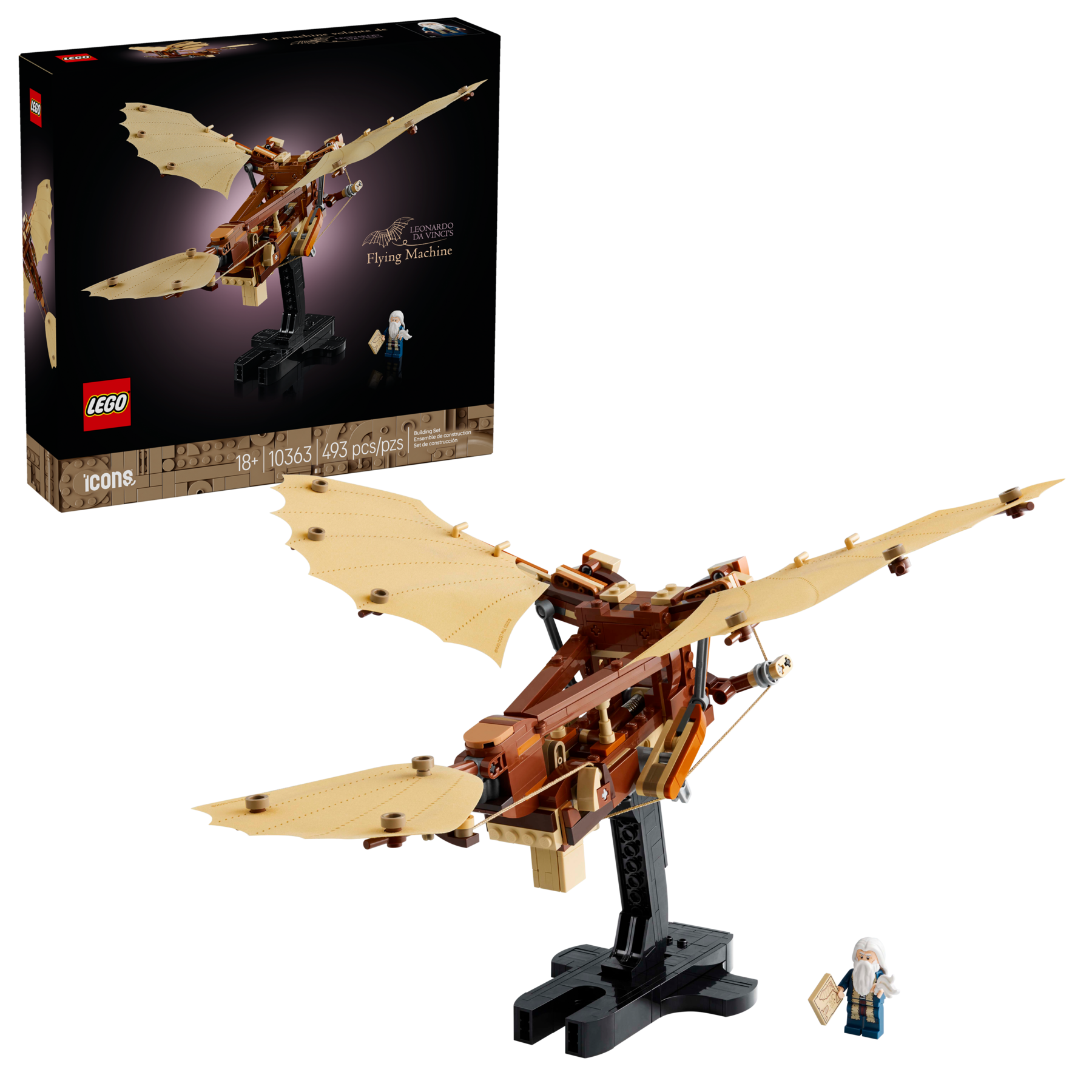 Lego Leonardo da Vincis Flying Machine