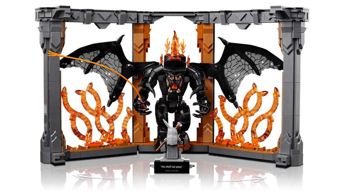 Lego The Lord of the Rings Balrog Book Nook
