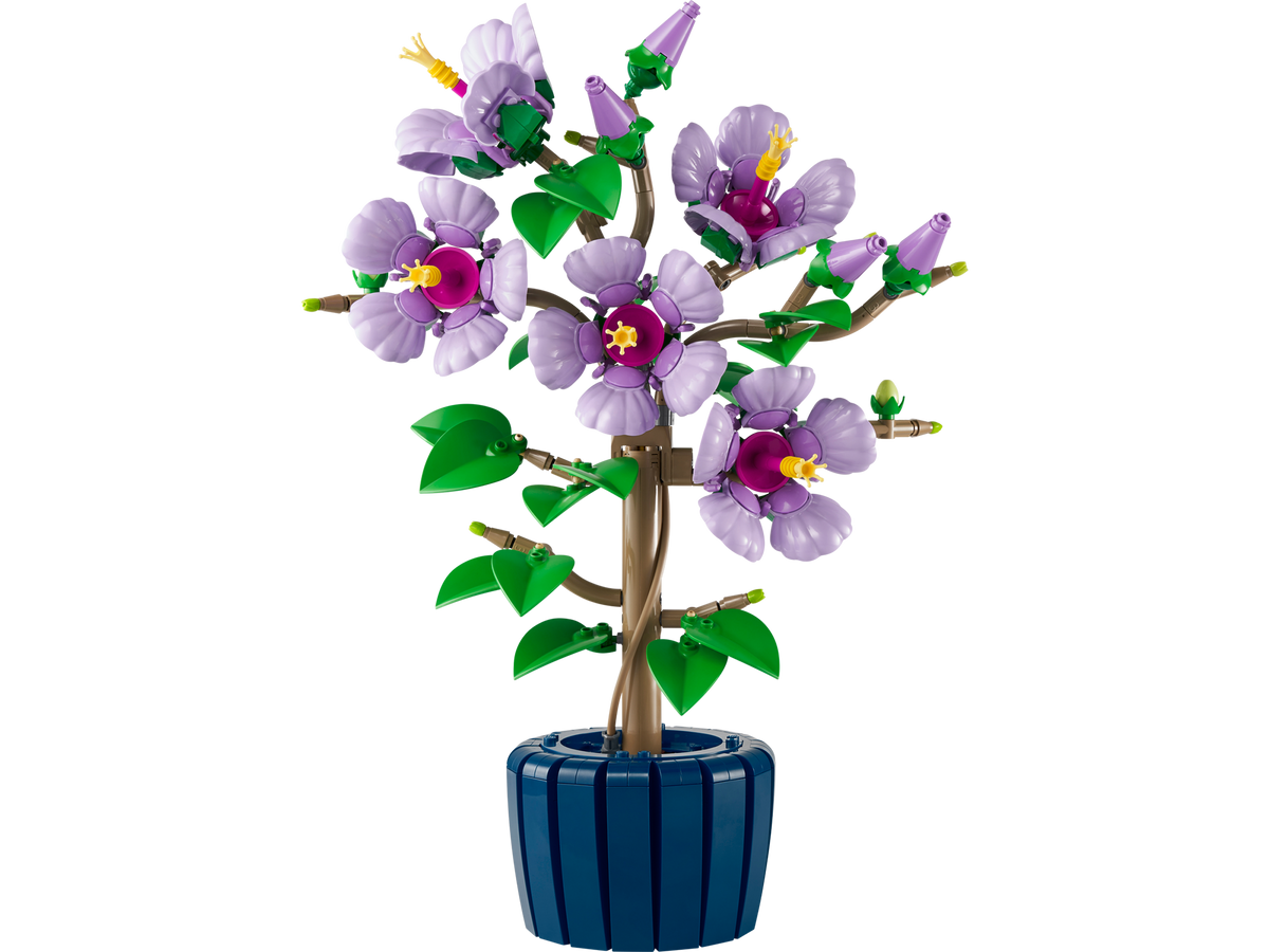 Lego Hibiscus, side