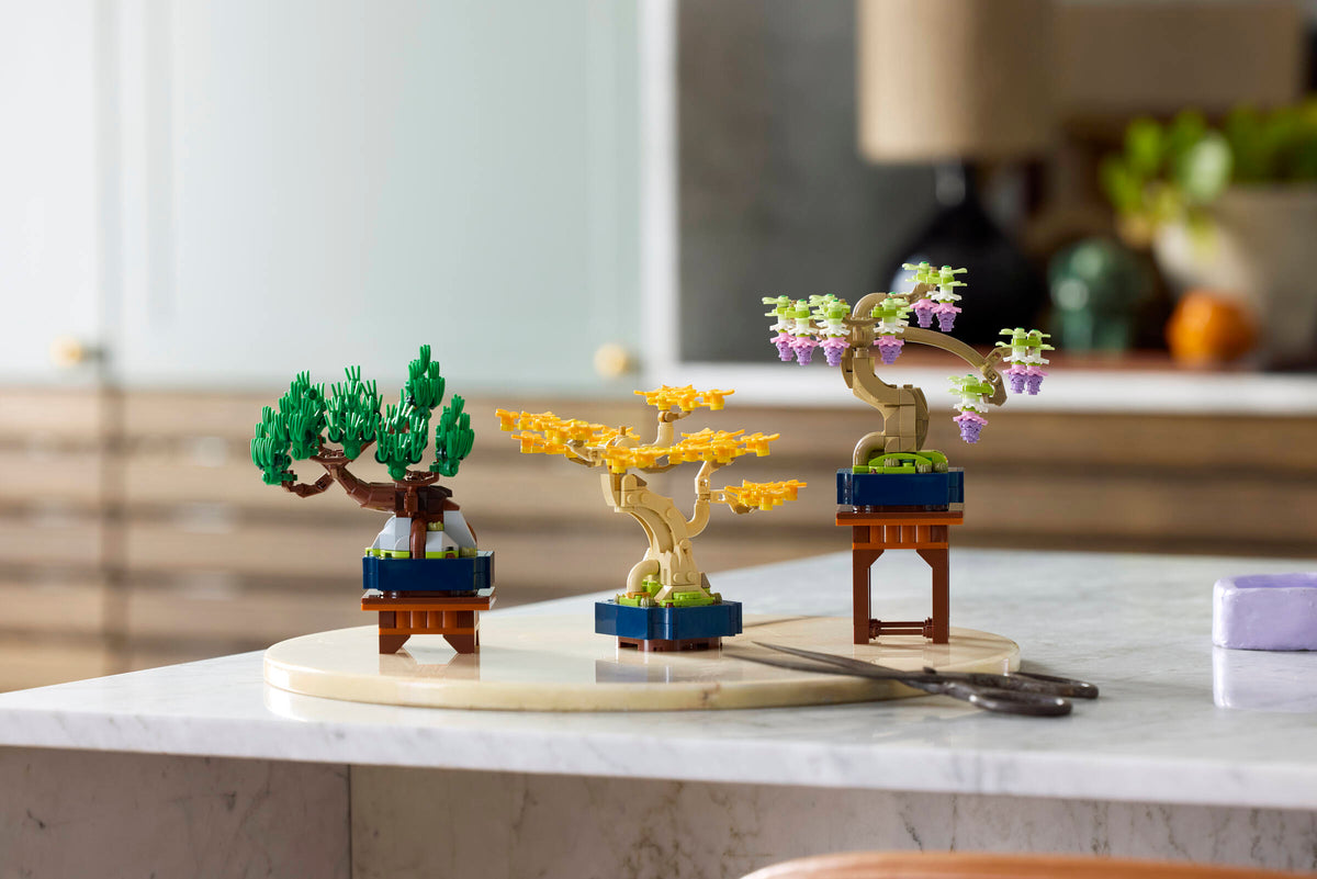 Lego Mini Bonsai Trees, packaging