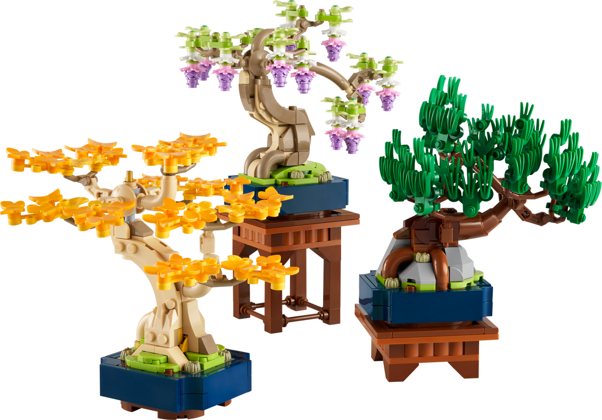 Lego Mini Bonsai Trees, side