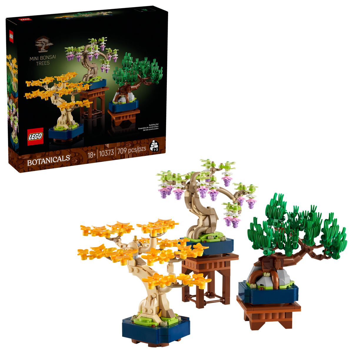 Lego Mini Bonsai Trees, front