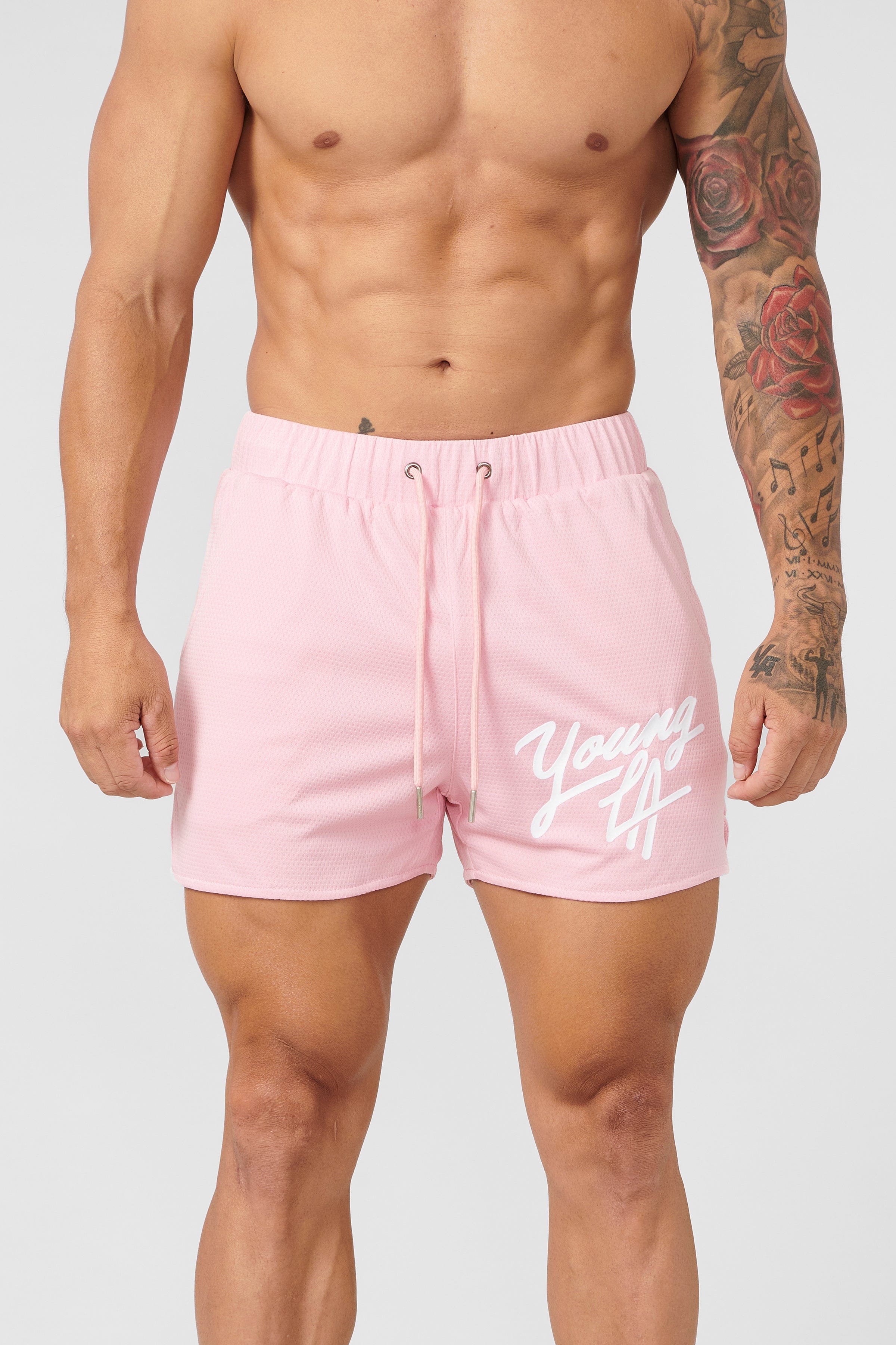 YoungLA 104 Legacy Shorts Pink